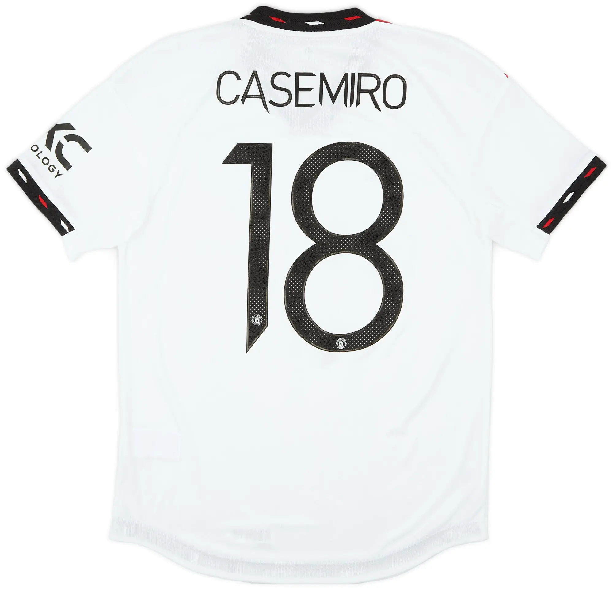 adidas 2022-23 Manchester United Authentic Away Shirt Casemiro #18 (S)
