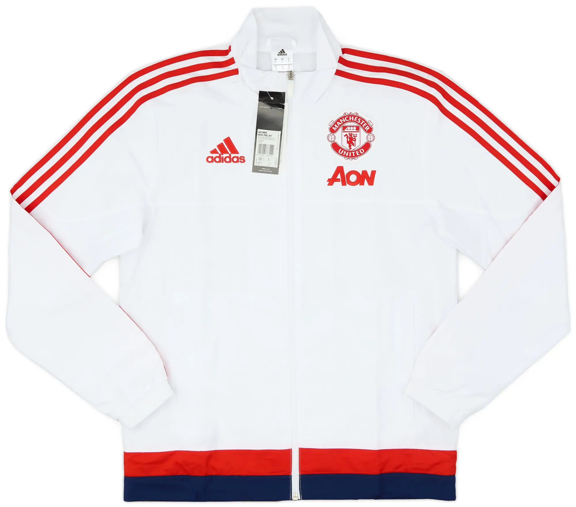 2015-16 Manchester United adidas Track Jacket (S)