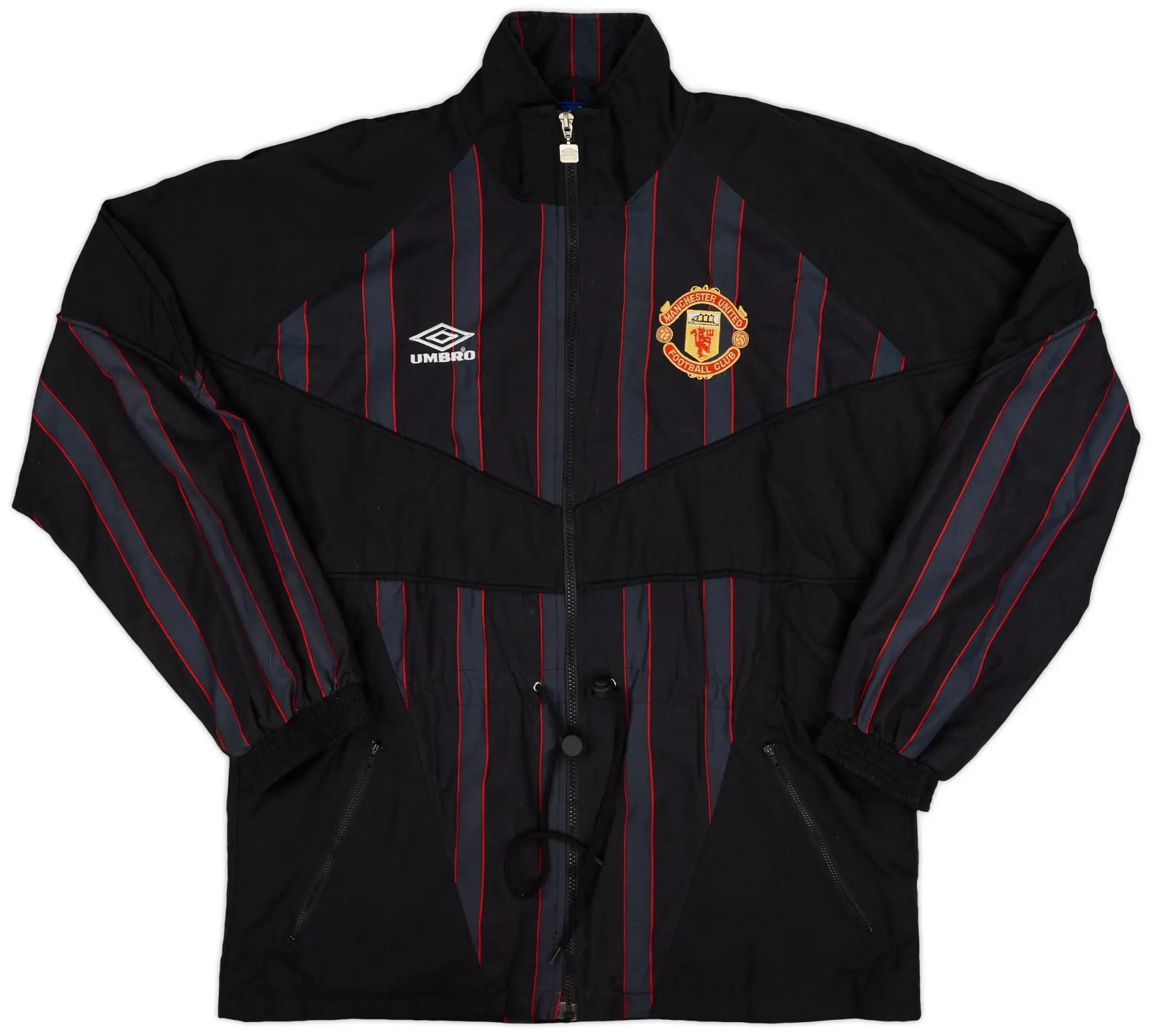 1996-97 Manchester United Umbro Bench Coat - 9/10 - (L)