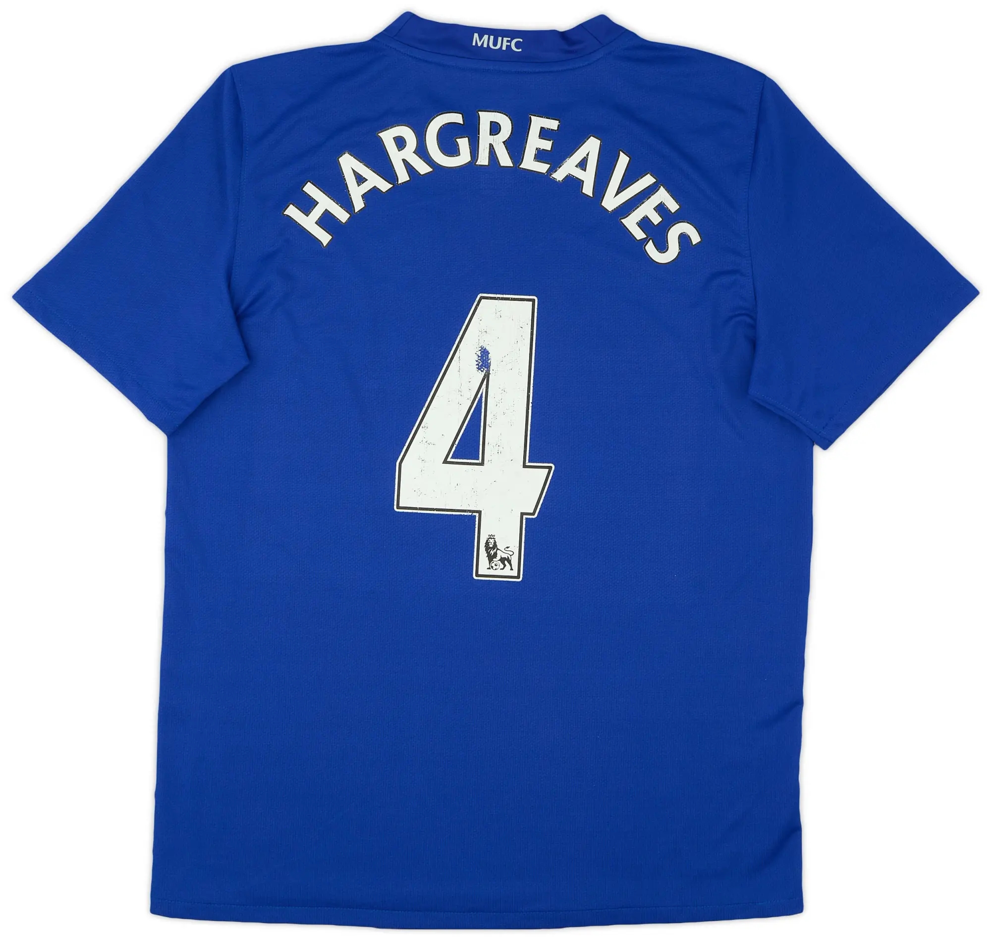 Nike 2008-09 Manchester United Third Shirt Hargreaves #4 - 5/10 - (M)