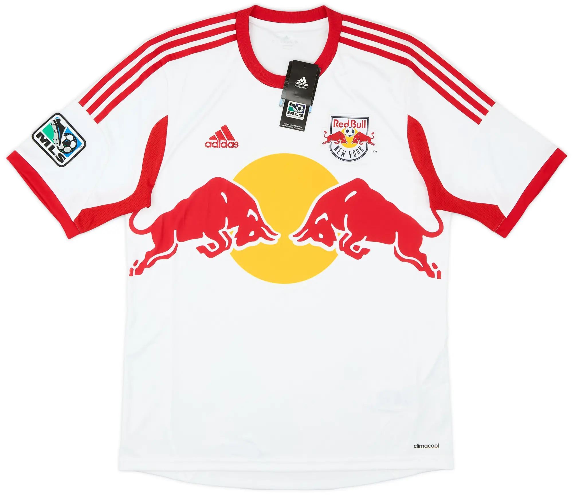 adidas 2013 New York Red Bulls Home Shirt (M)