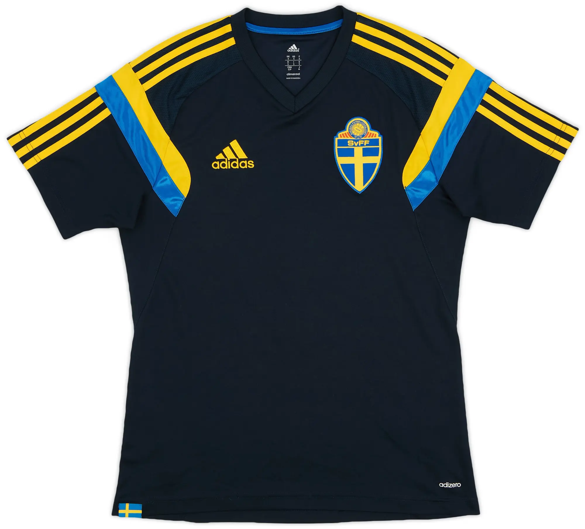 2014-15 Sweden adidas Training Shirt - 8/10 - (S)