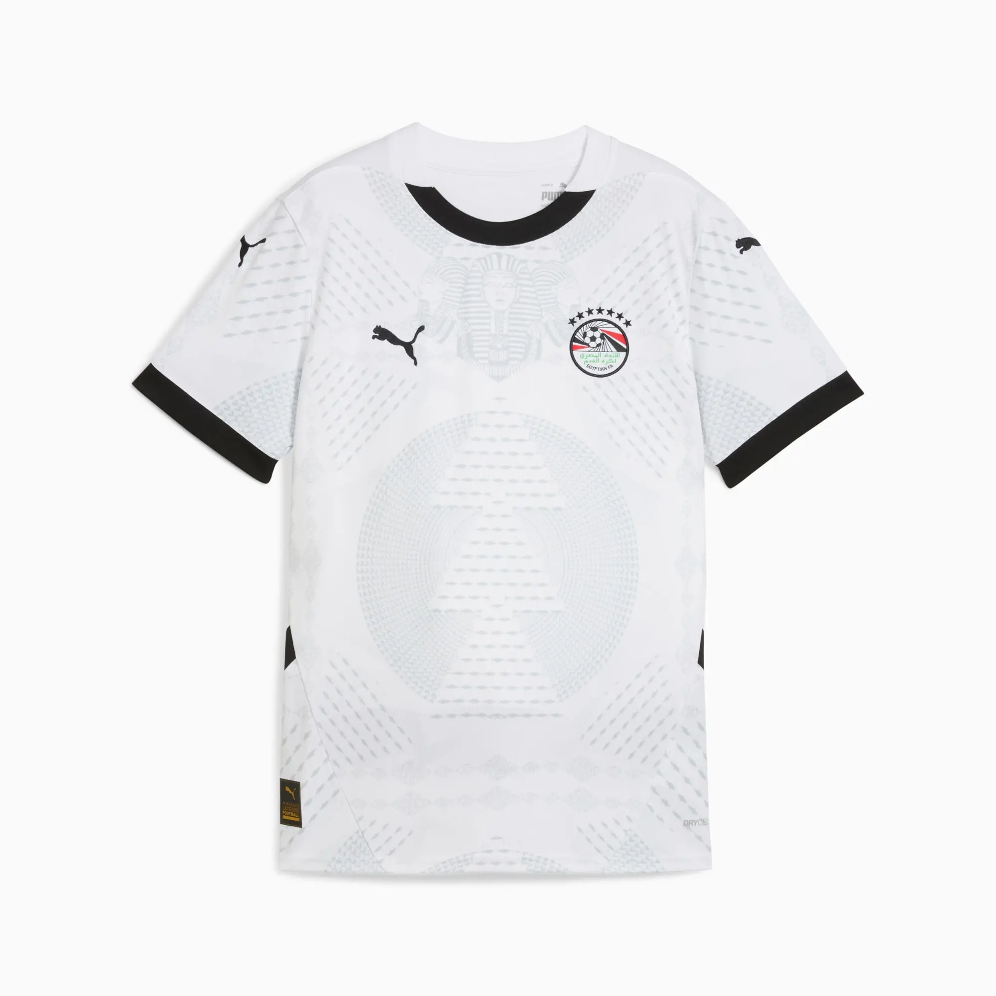 PUMA Eygpt 2025 Away Shirt Junior - White - Kids
