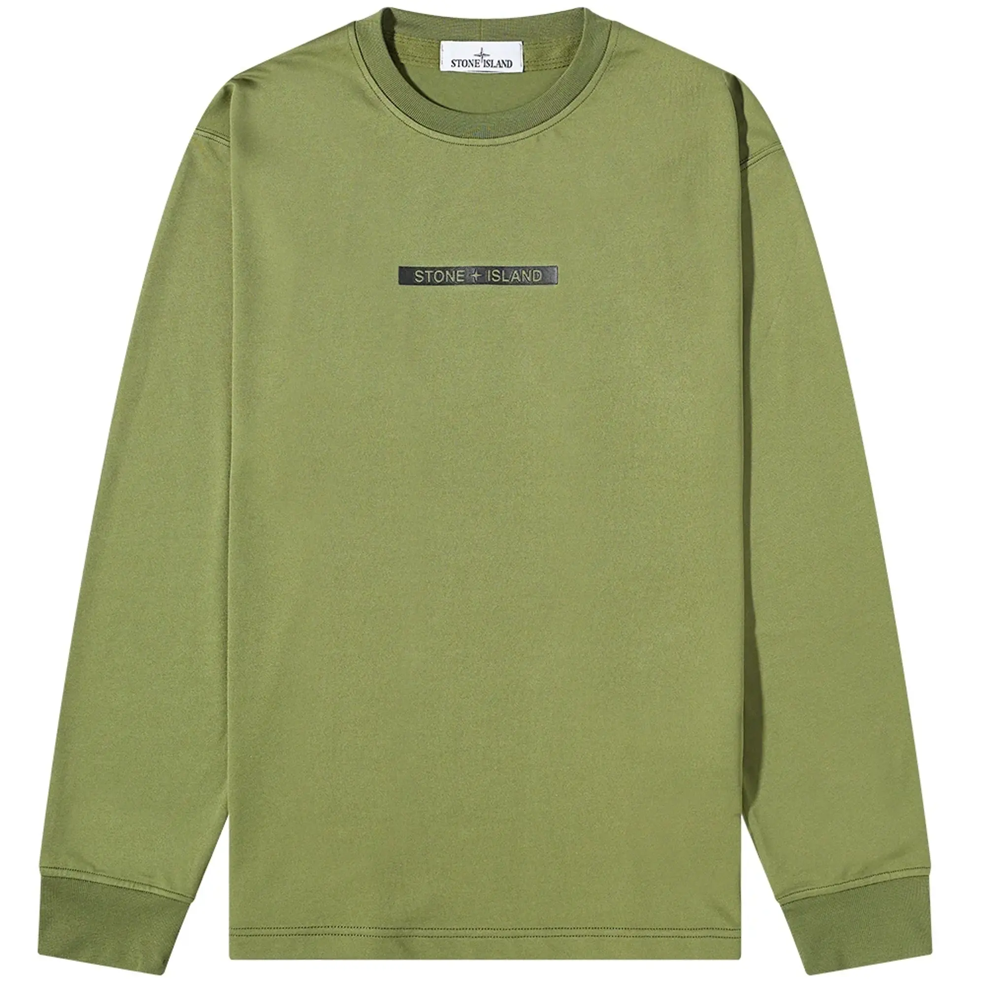 Stone Island Men's Microbranding Crew Sweat Olive