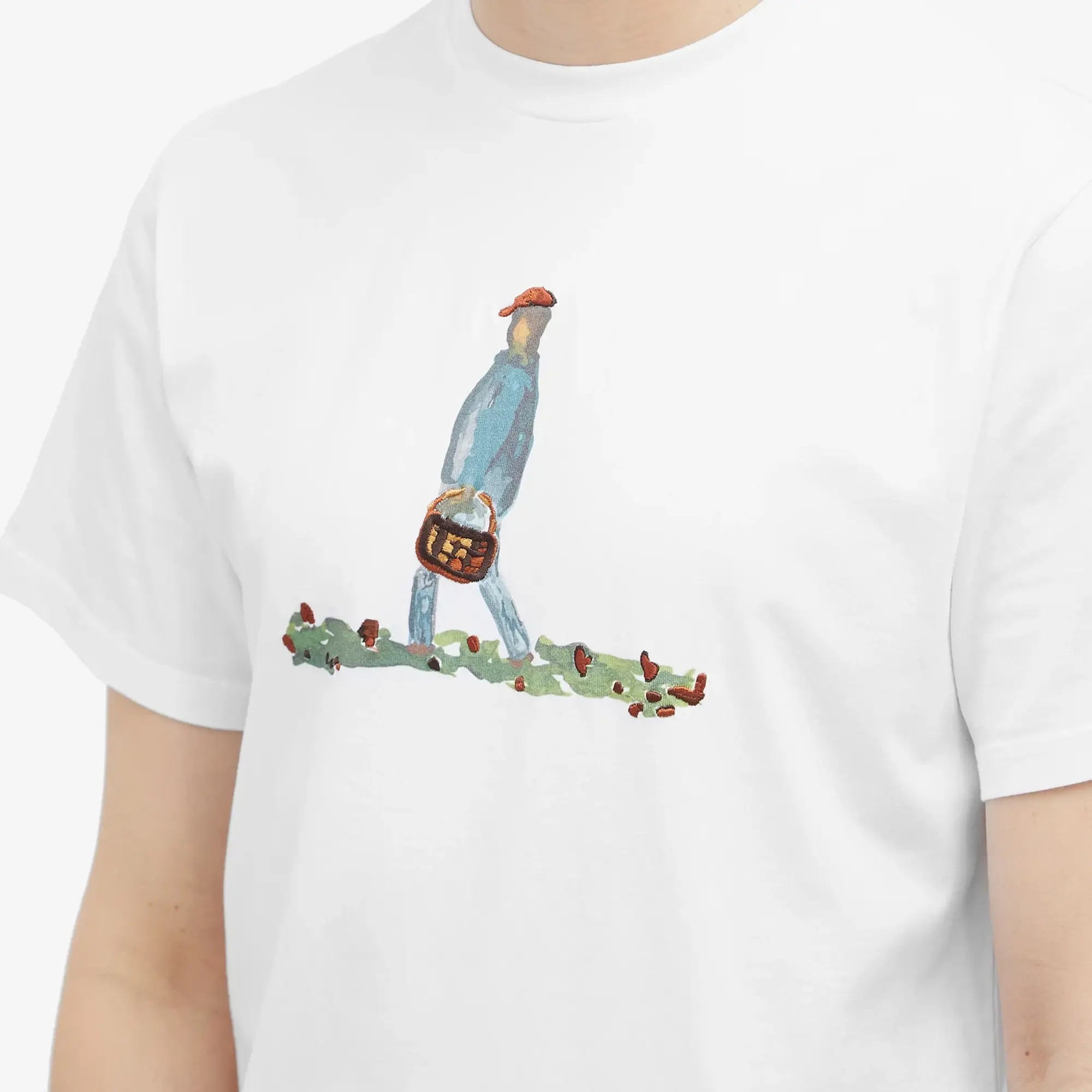 Foret Men's Hunt T-Shirt White