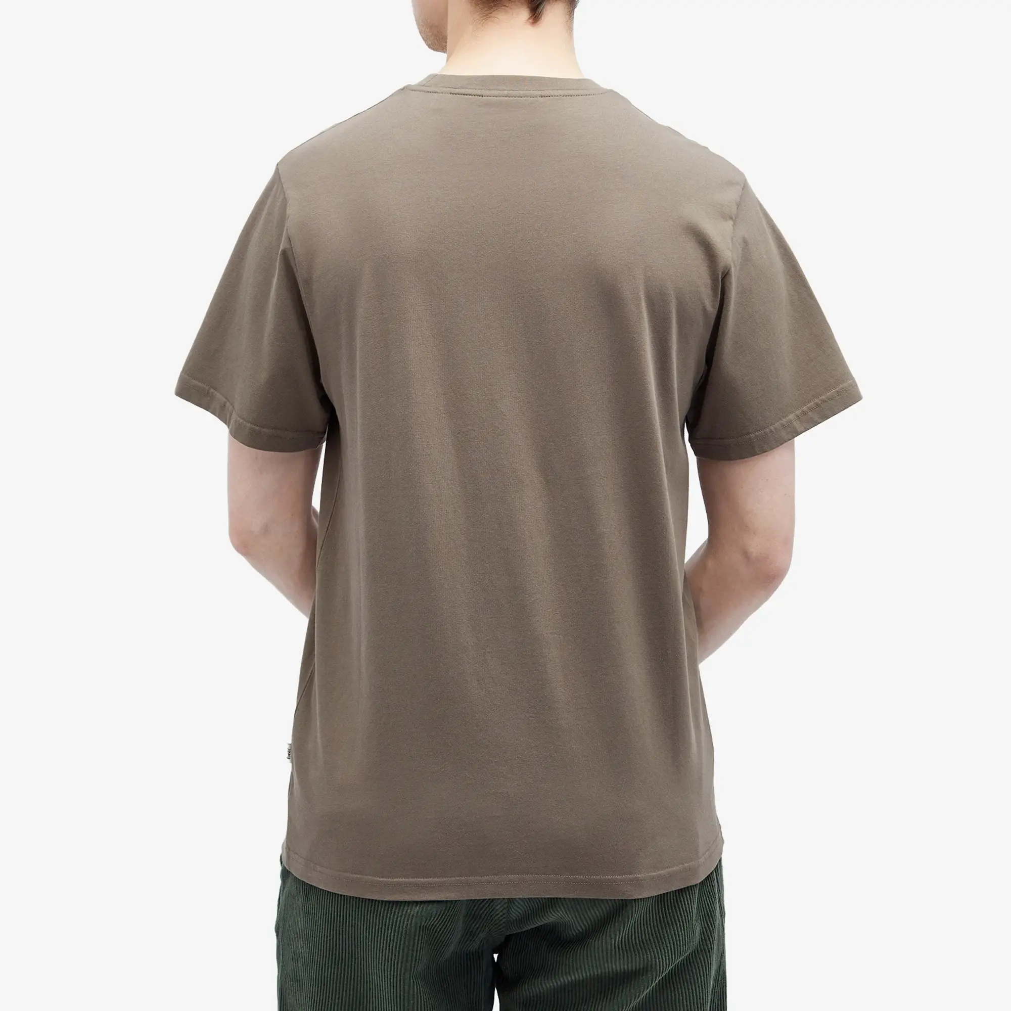 Foret forét Toad Organic Cotton T-Shirt, Cold Brown