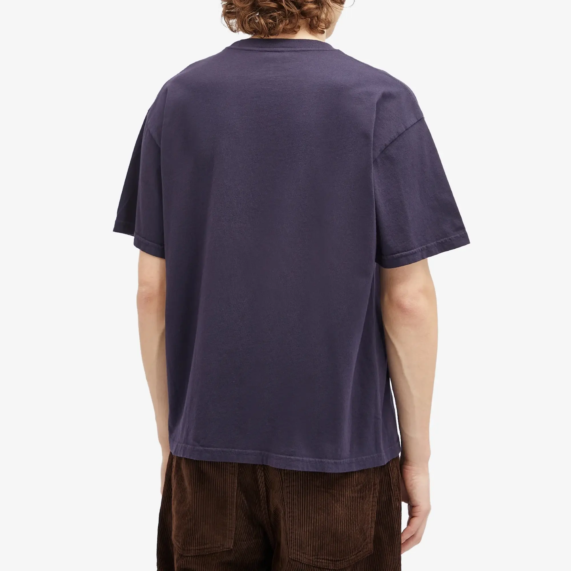 Brain Dead Men's Petrified Mind T-Shirt Navy