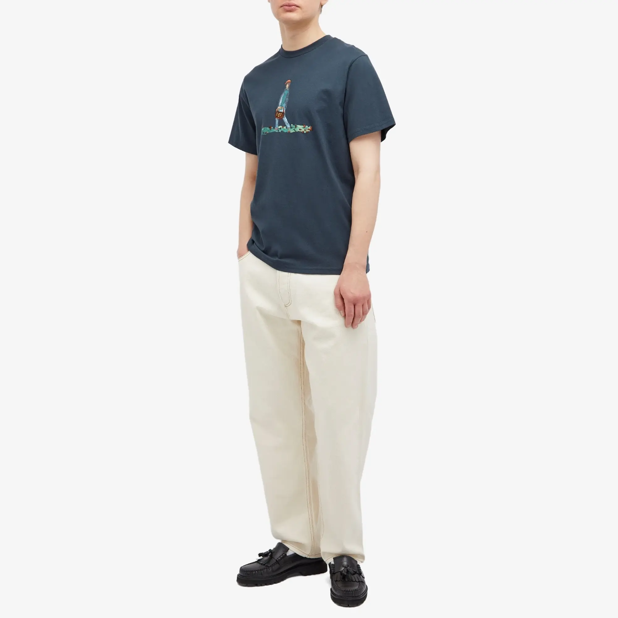Foret Men's Hunt T-Shirt Navy