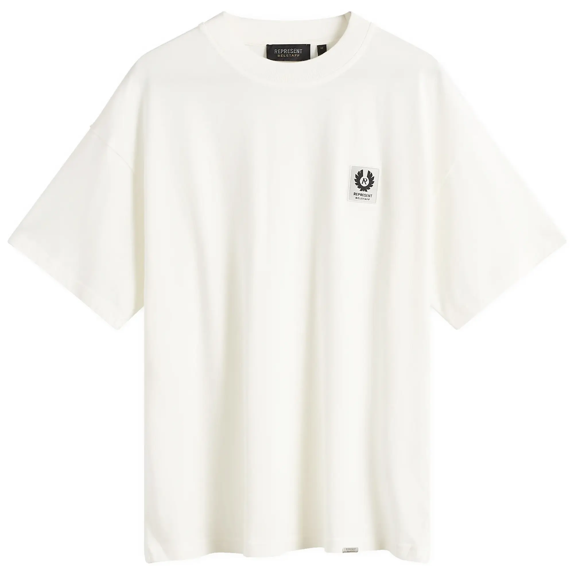 Represent Men's x Belstaff Patch T-Shirt Flat White