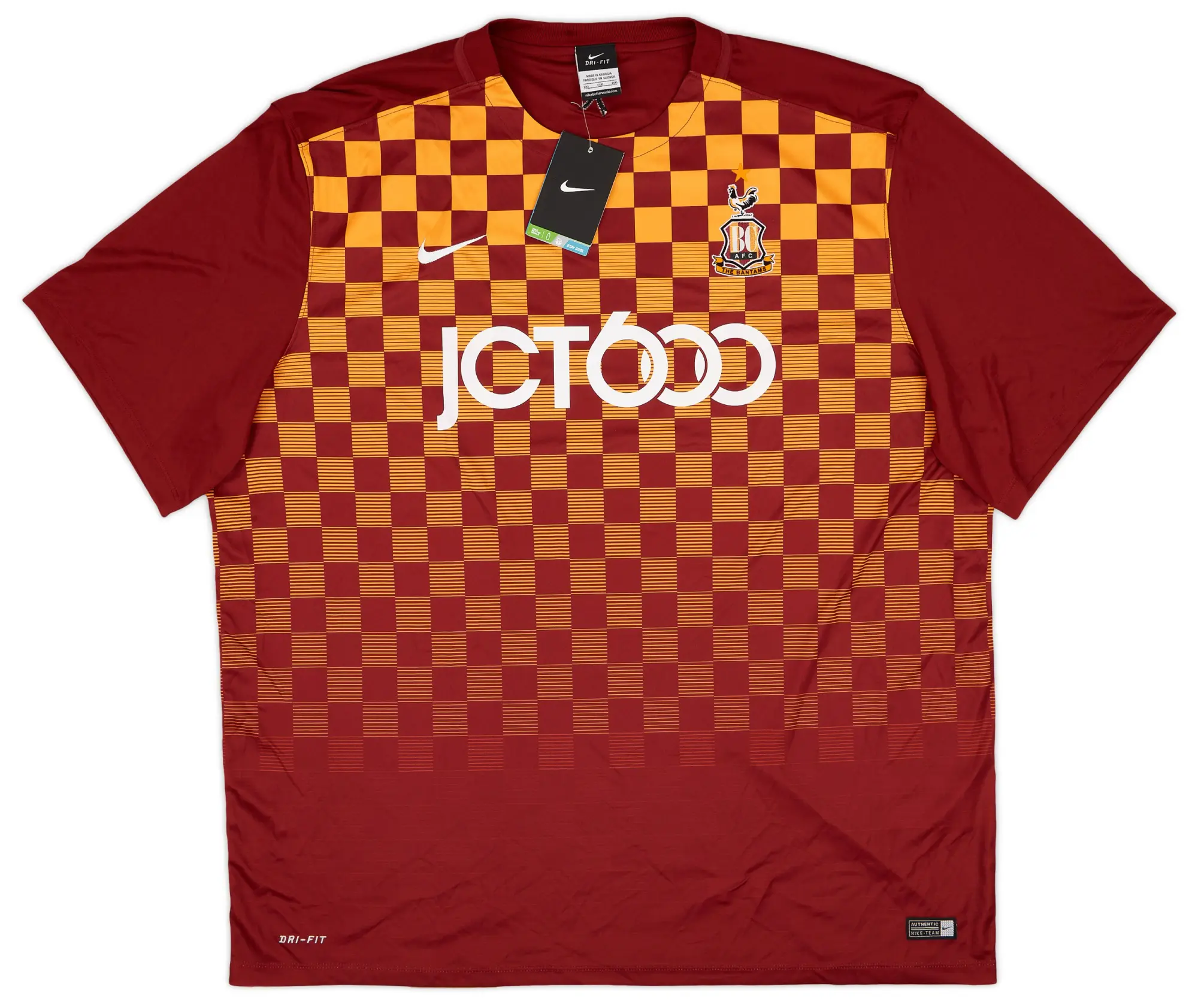 Nike 2015-16 Bradford City Home Shirt (XXL)