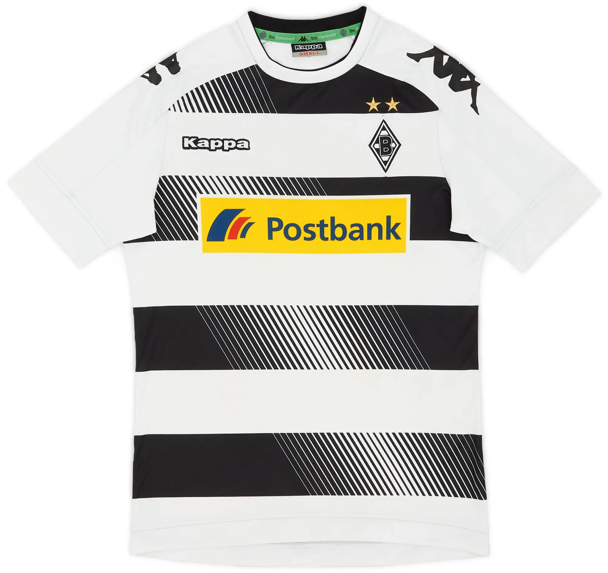 Kappa 2016-17 Borussia Monchengladbach Home Shirt - 8/10 - (S)