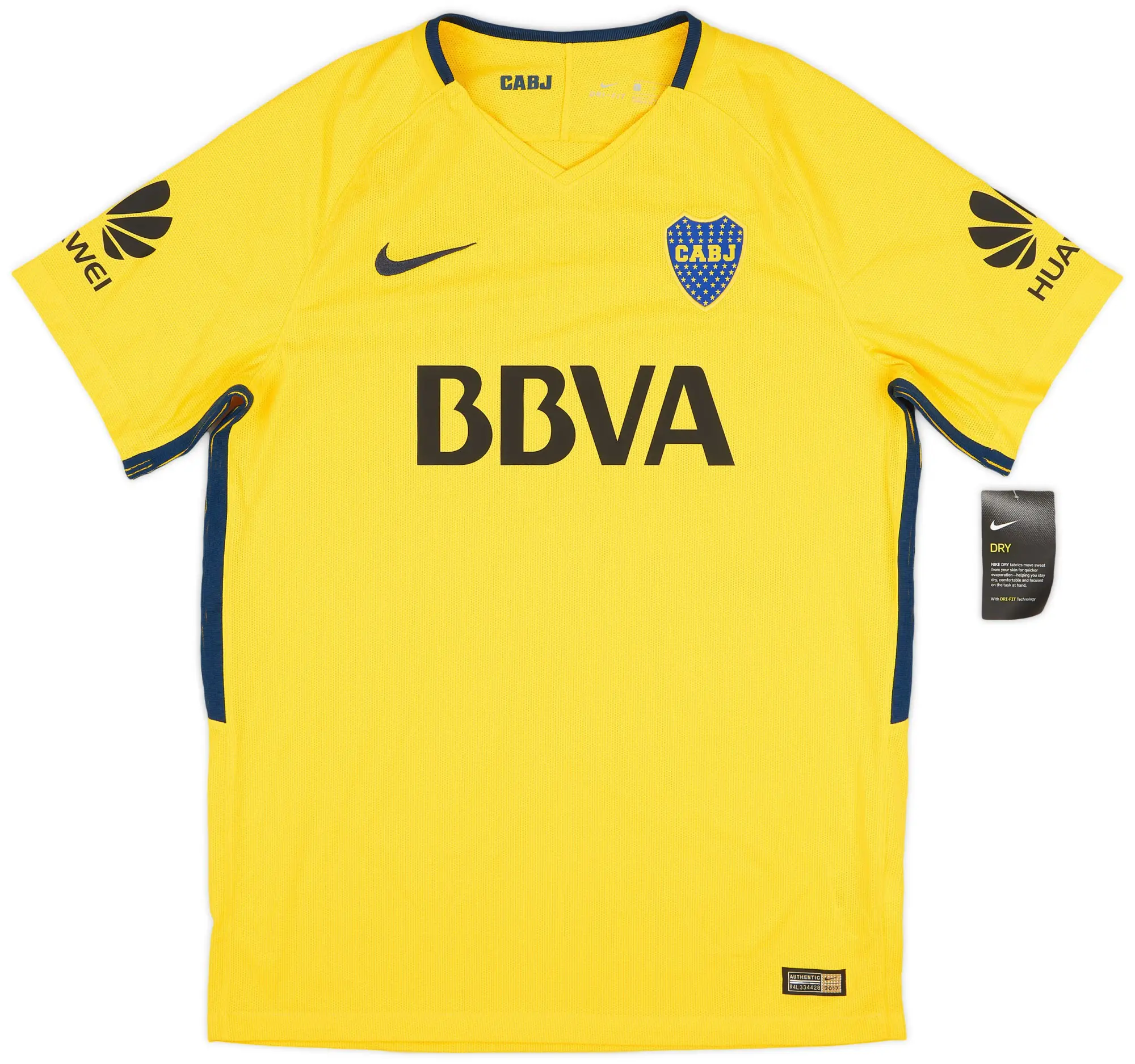 Nike 2017-18 Boca Juniors Authentic Away Shirt (L)