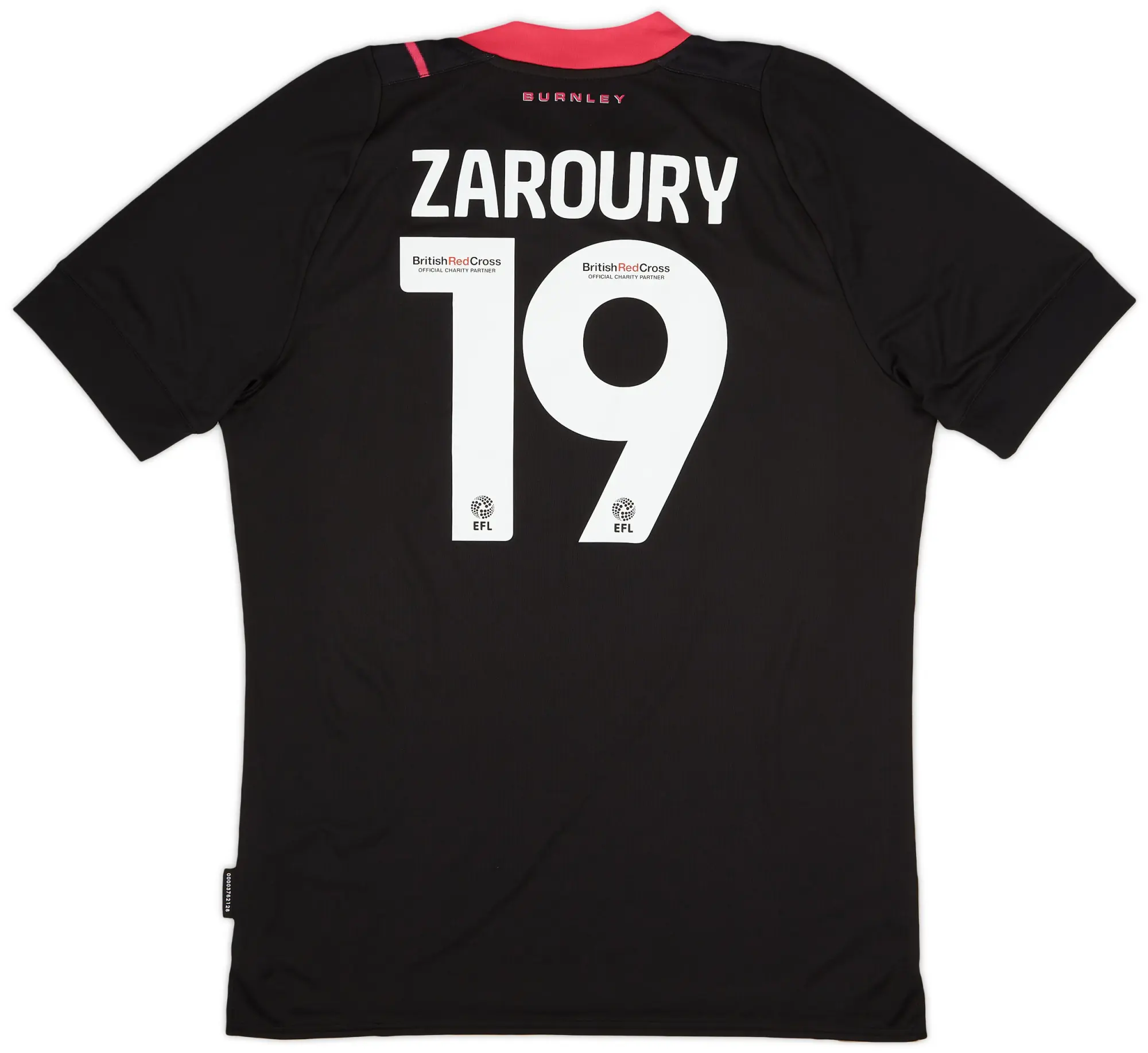 Umbro 2022-23 Burnley Third Shirt Zaroury #19 (L)