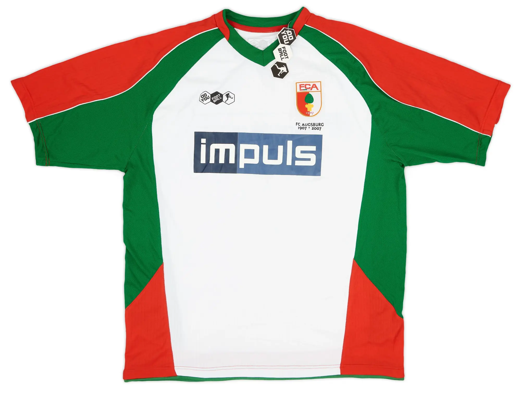 2007-08 Augsburg Centenary Home Shirt (XL)