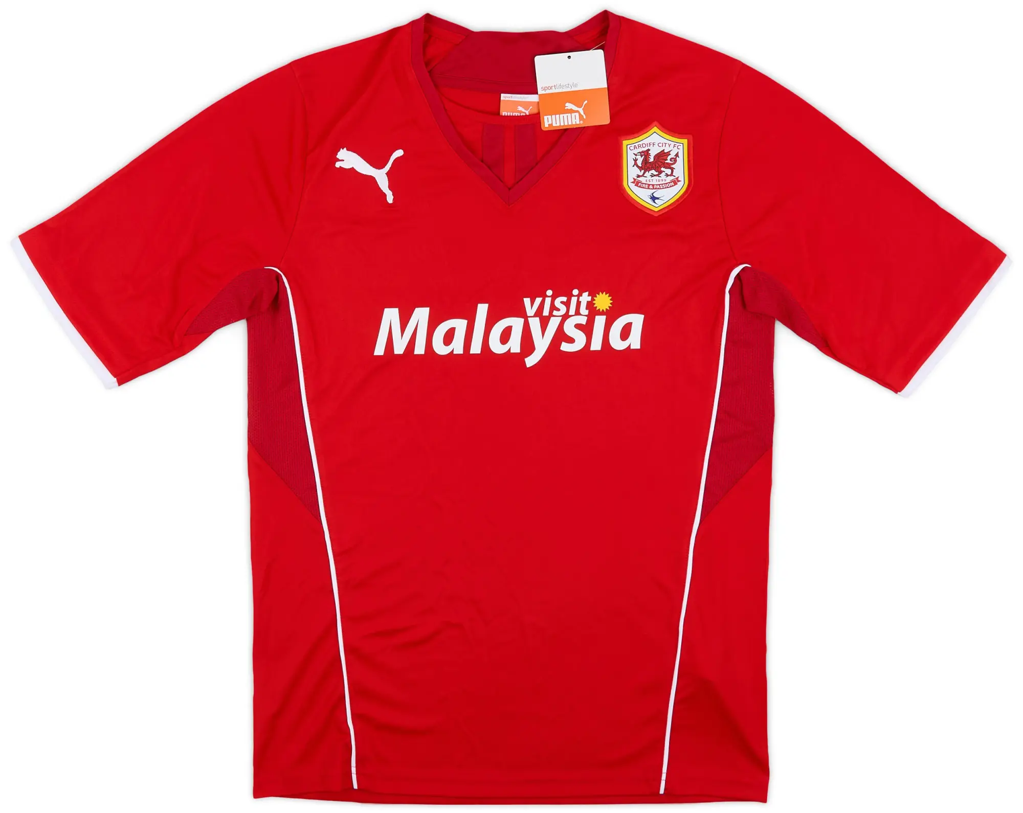 Puma 2013-14 Cardiff Home Shirt (S)