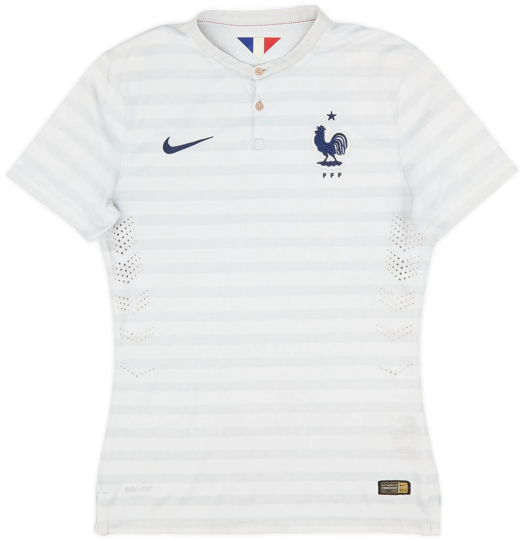 Nike 2014-15 France Authentic Away Shirt - 5/10 - (S)