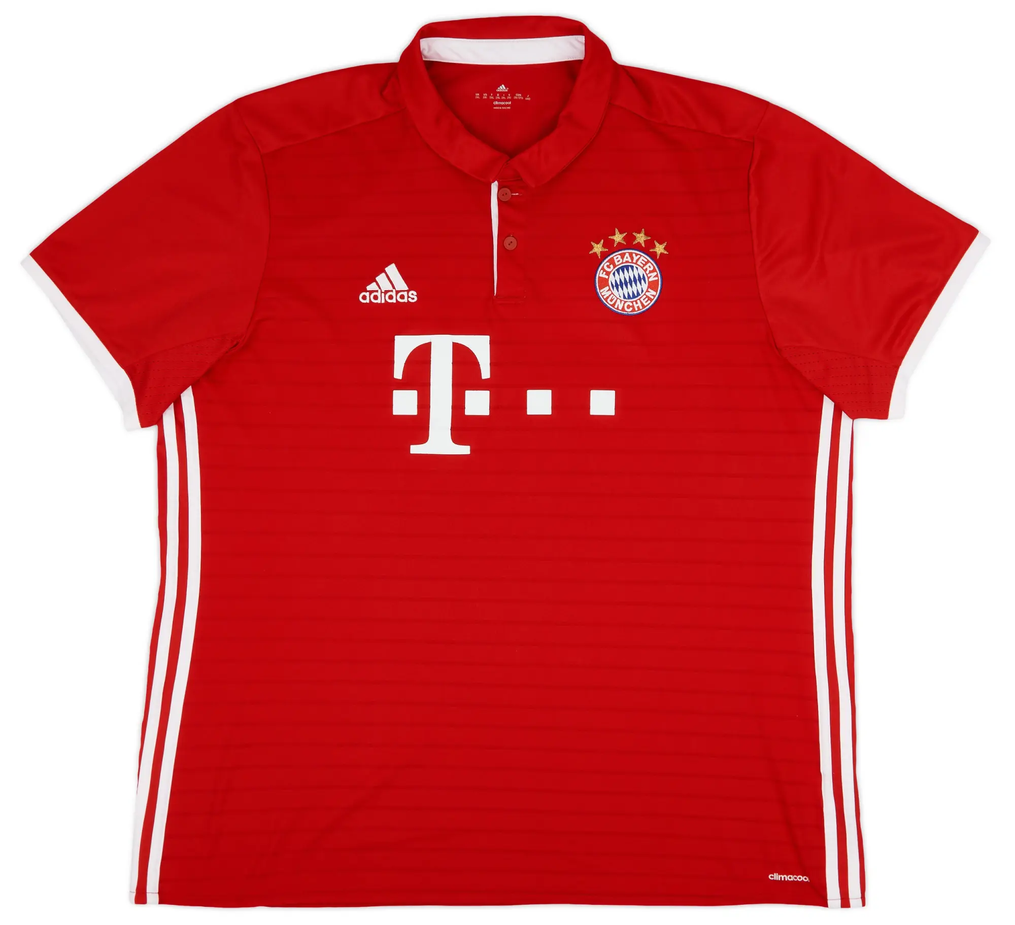 adidas 2016-17 Bayern Munich Home Shirt - 7/10 - (XXL)