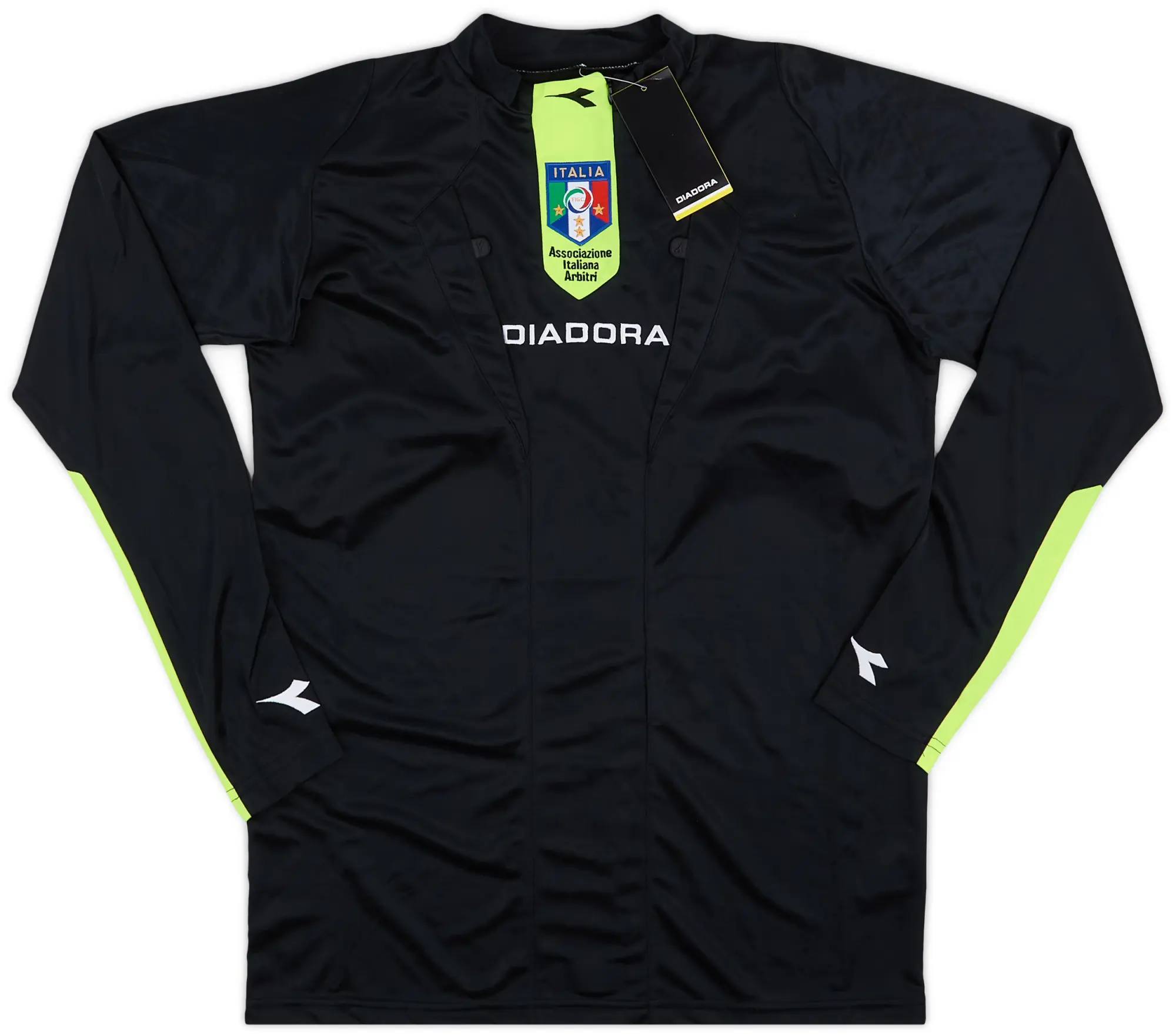 2009-10 Italy Diadora Referee L/S Shirt (S)