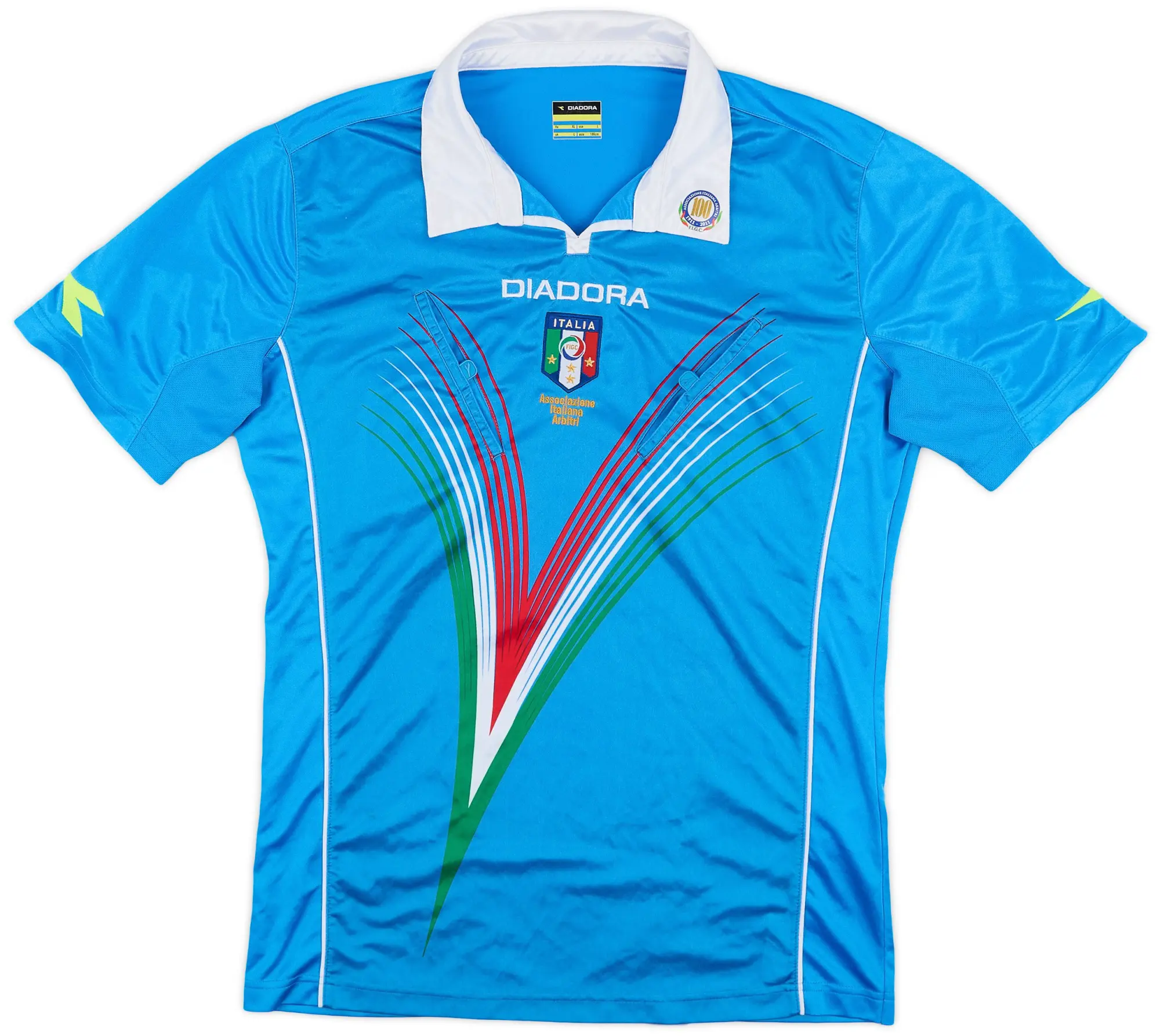 2010-11 Italy Diadora Referee Shirt - 8/10 - (L)