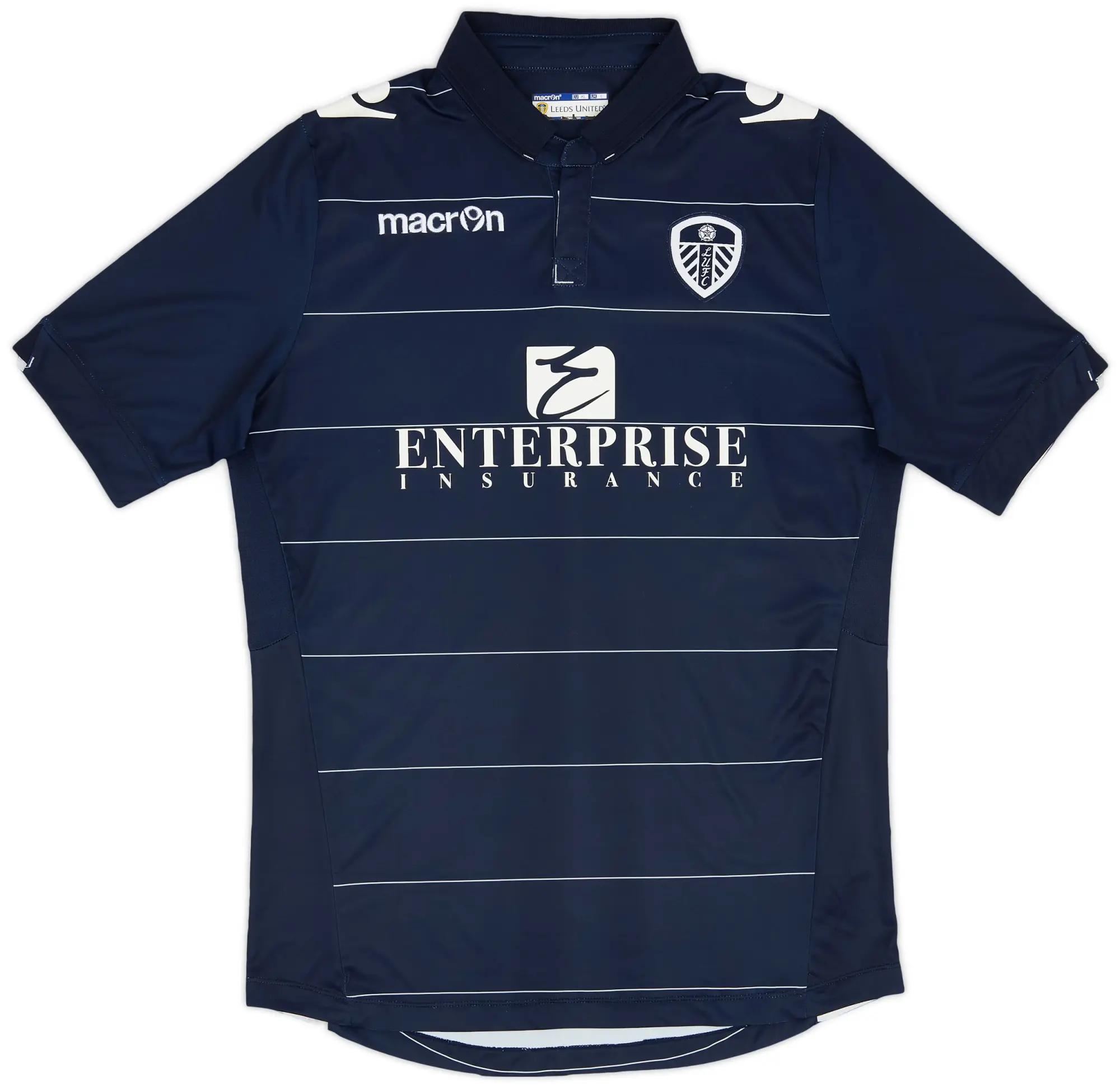 Macron 2014-15 Leeds United Away Shirt - 8/10 - (L)
