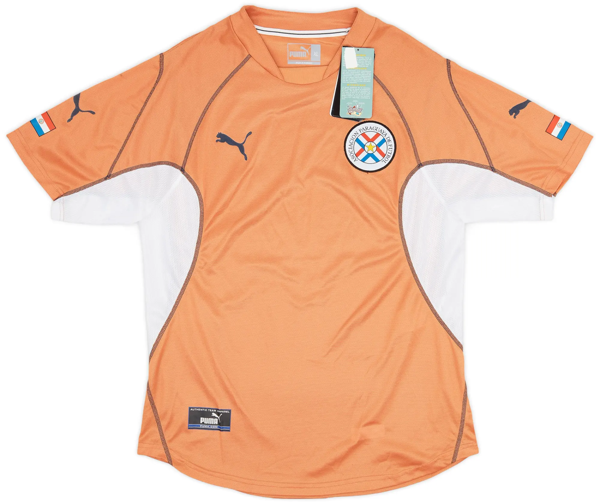 Puma 2002-03 Paraguay Away Shirt (XL)