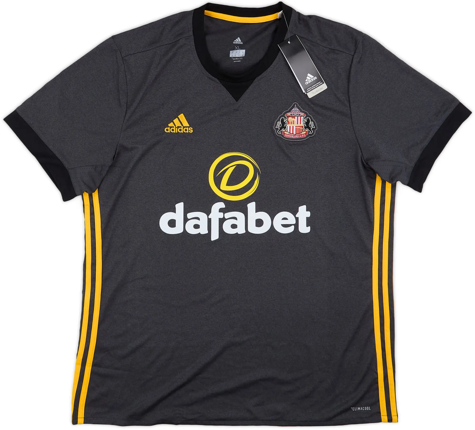 adidas 2017-18 Sunderland Third Shirt (XL)