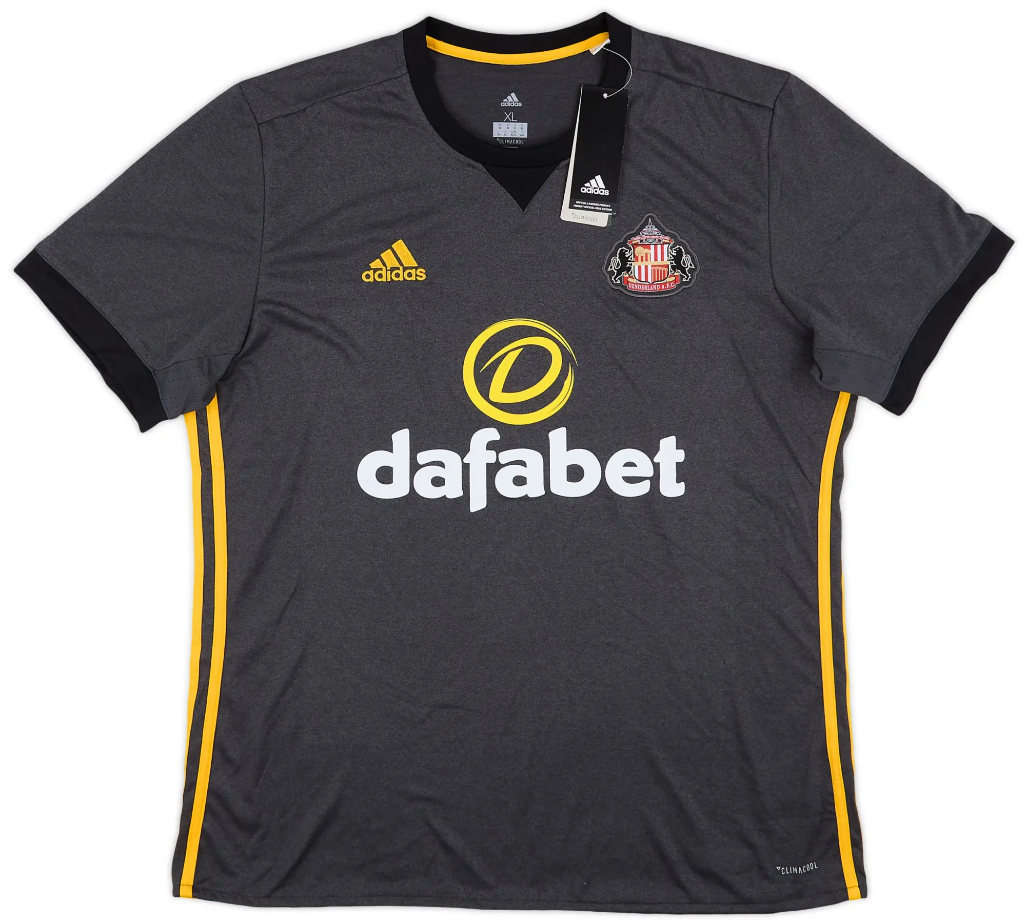 adidas 2017-18 Sunderland Third Shirt (XL)