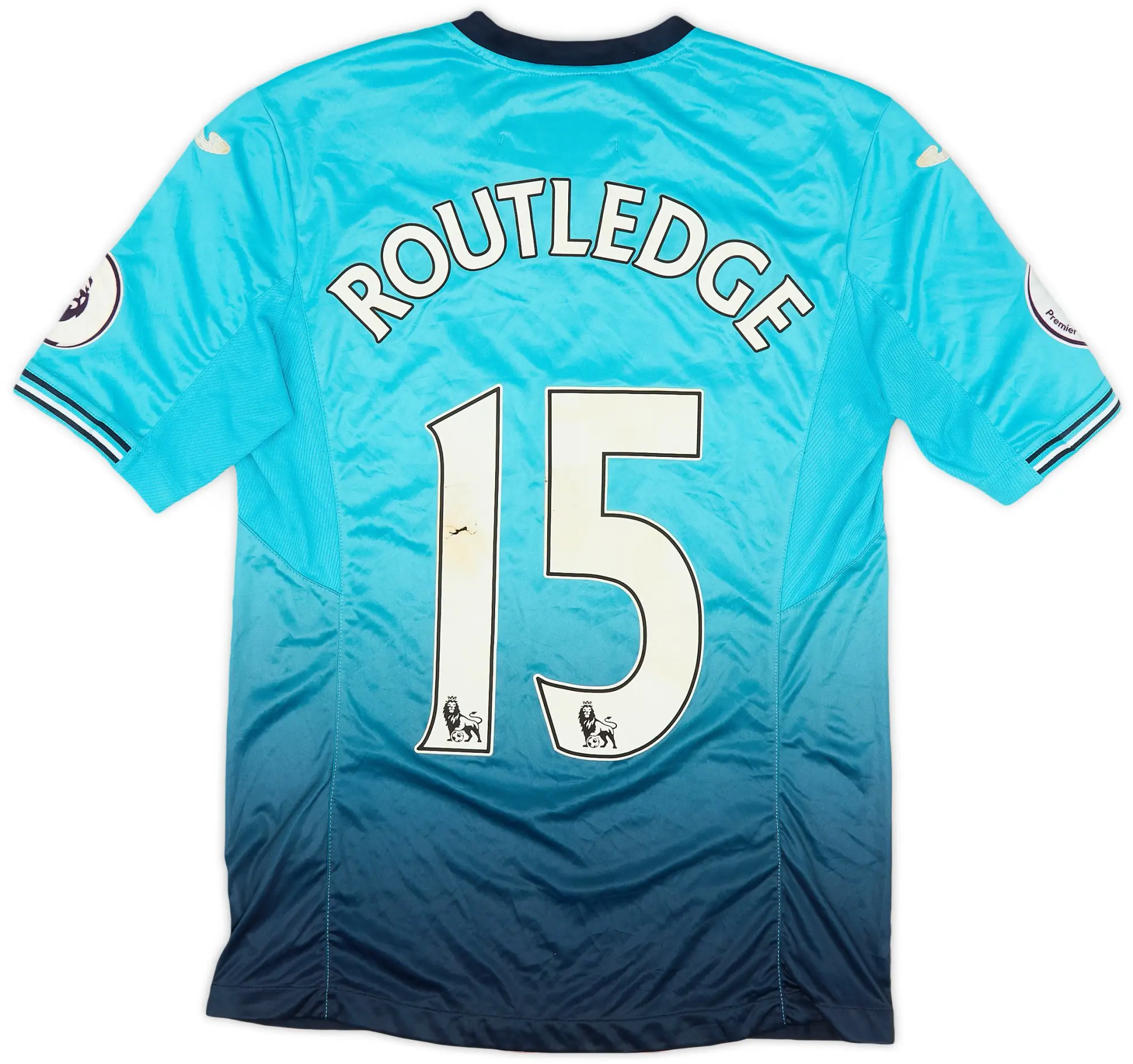Joma 2016-17 Swansea Away Shirt Routledge #15 - 4/10 - (S)
