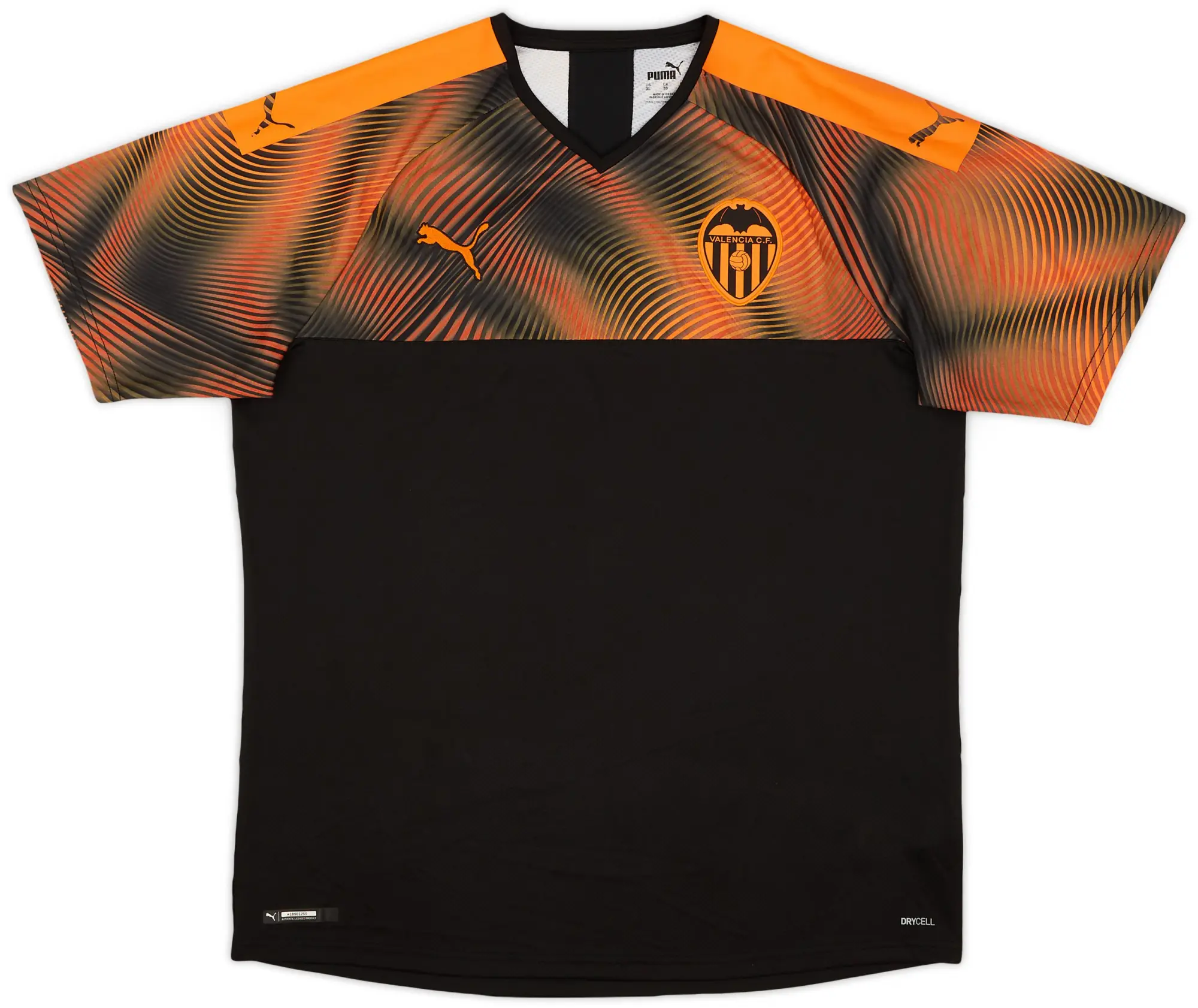 Puma 2019 20 Valencia Away Shirt 10 10 XL VALA1913871used FOOTY.COM