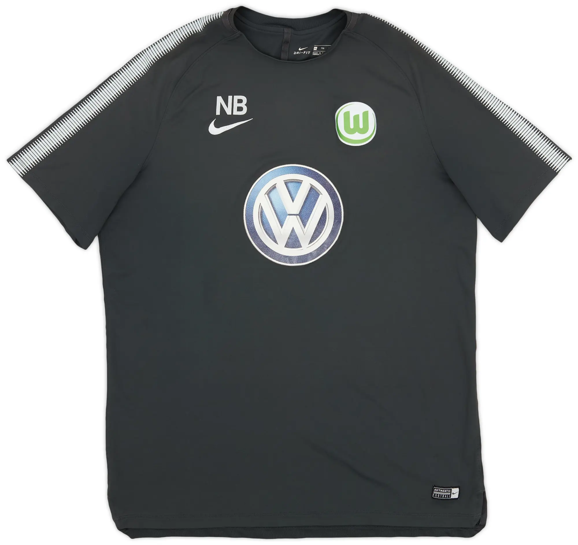 2017-18 Wolfsburg Nike 'Staff Issue' Training Shirt NB - 6/10 - (XXL)