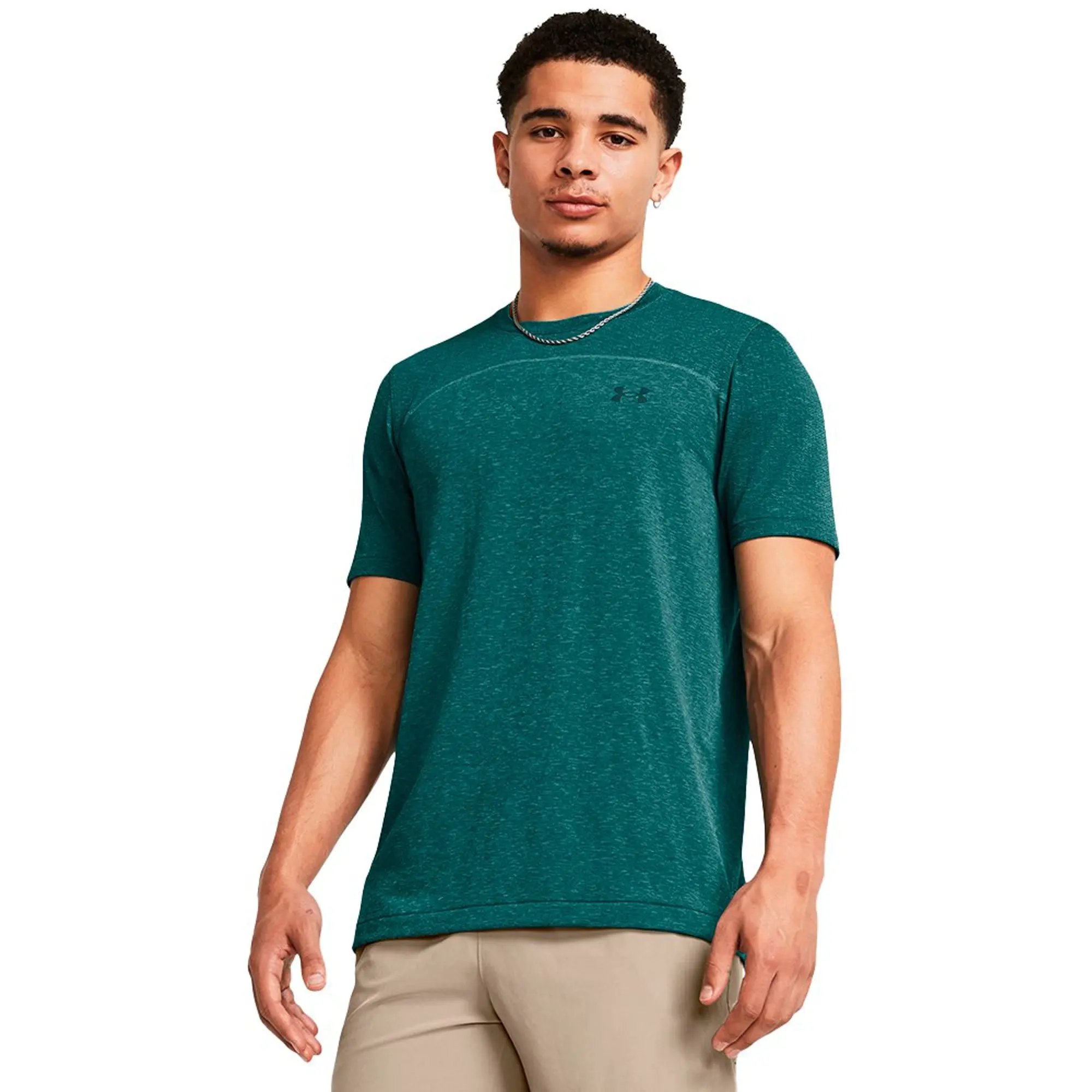 Under Armour Rush Wordmark Seamless Short Sleeve T-shirt