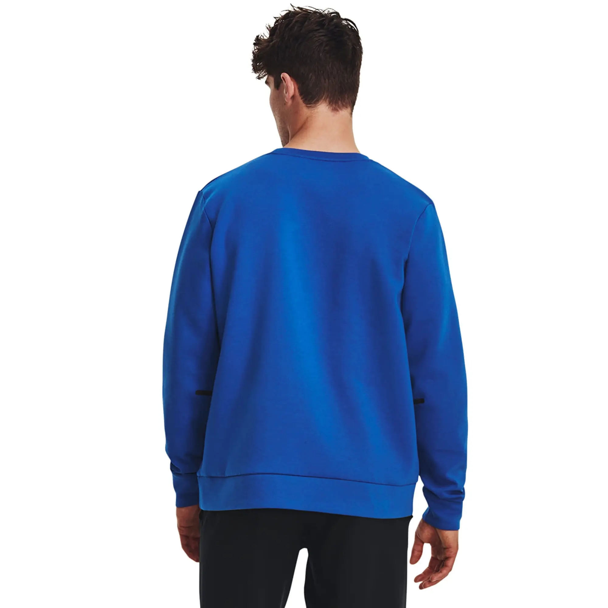 Sweatshirt Under Armour Unstoppable Fleece Crew Blue Xxxl
