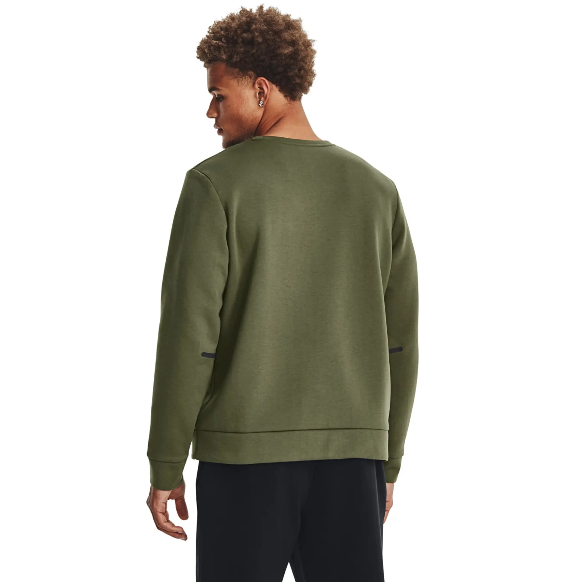 T-Shirt Under Armour Unstoppable Fleece Crew Green Xl