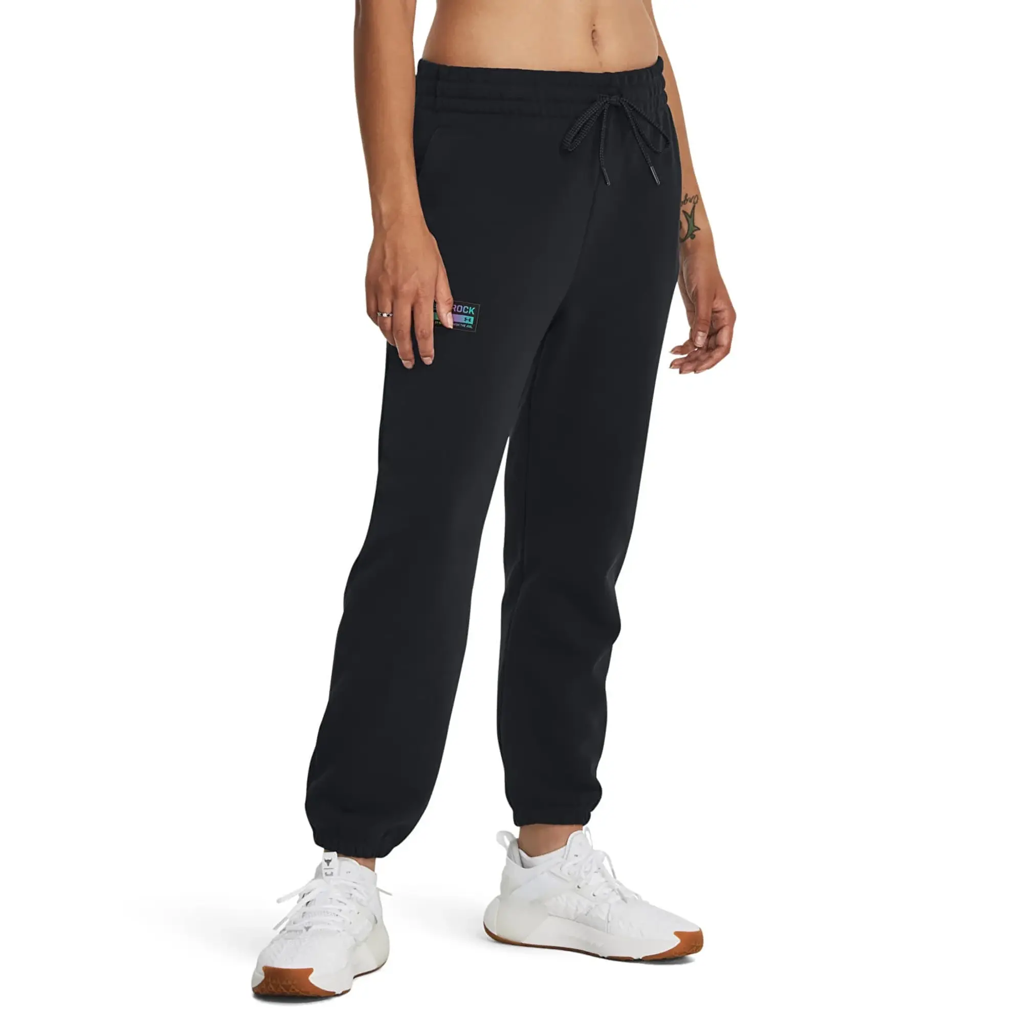Under Armour Pjt Rock Hw Terry Pnt Black L