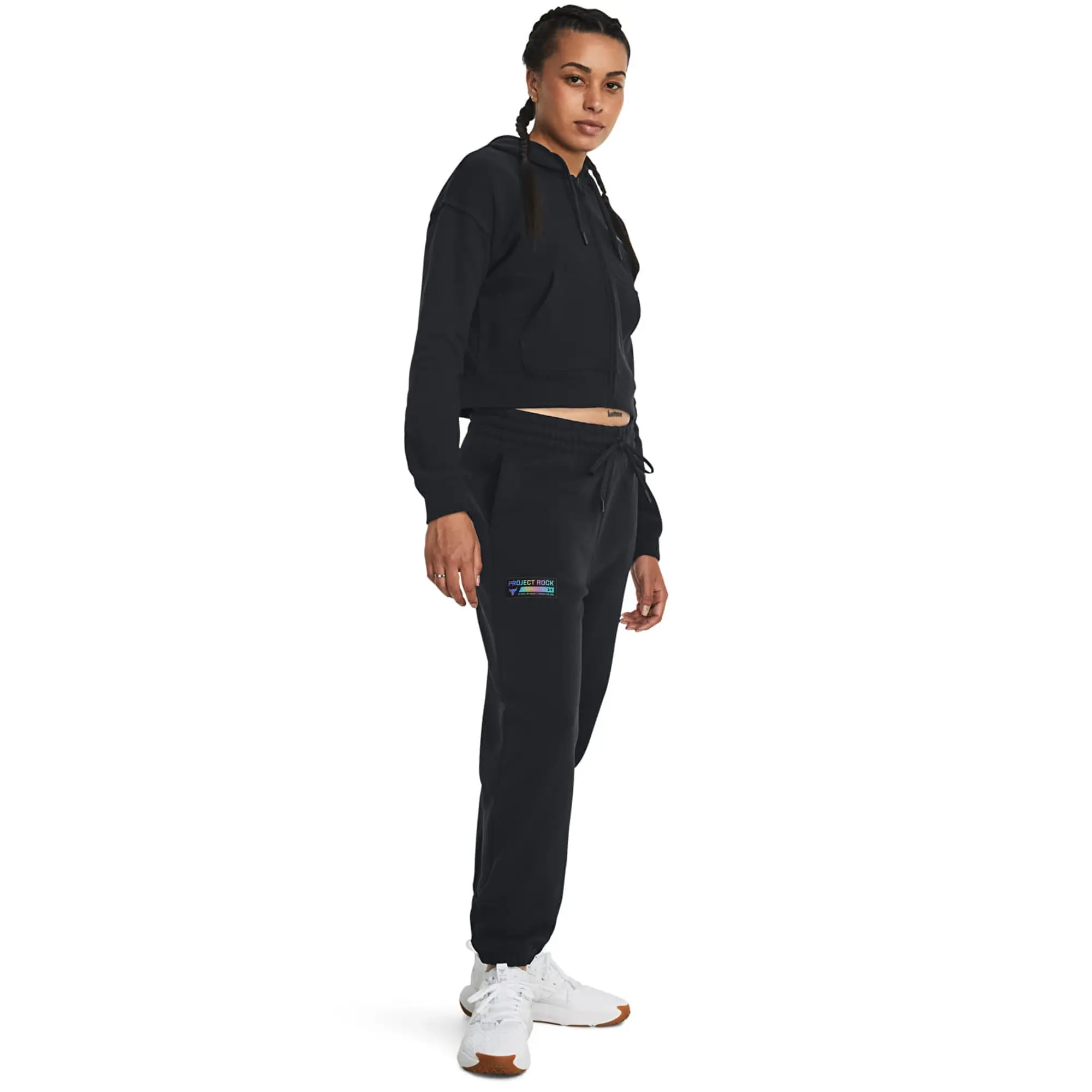 Under Armour Pjt Rock Hw Terry Pnt Black L