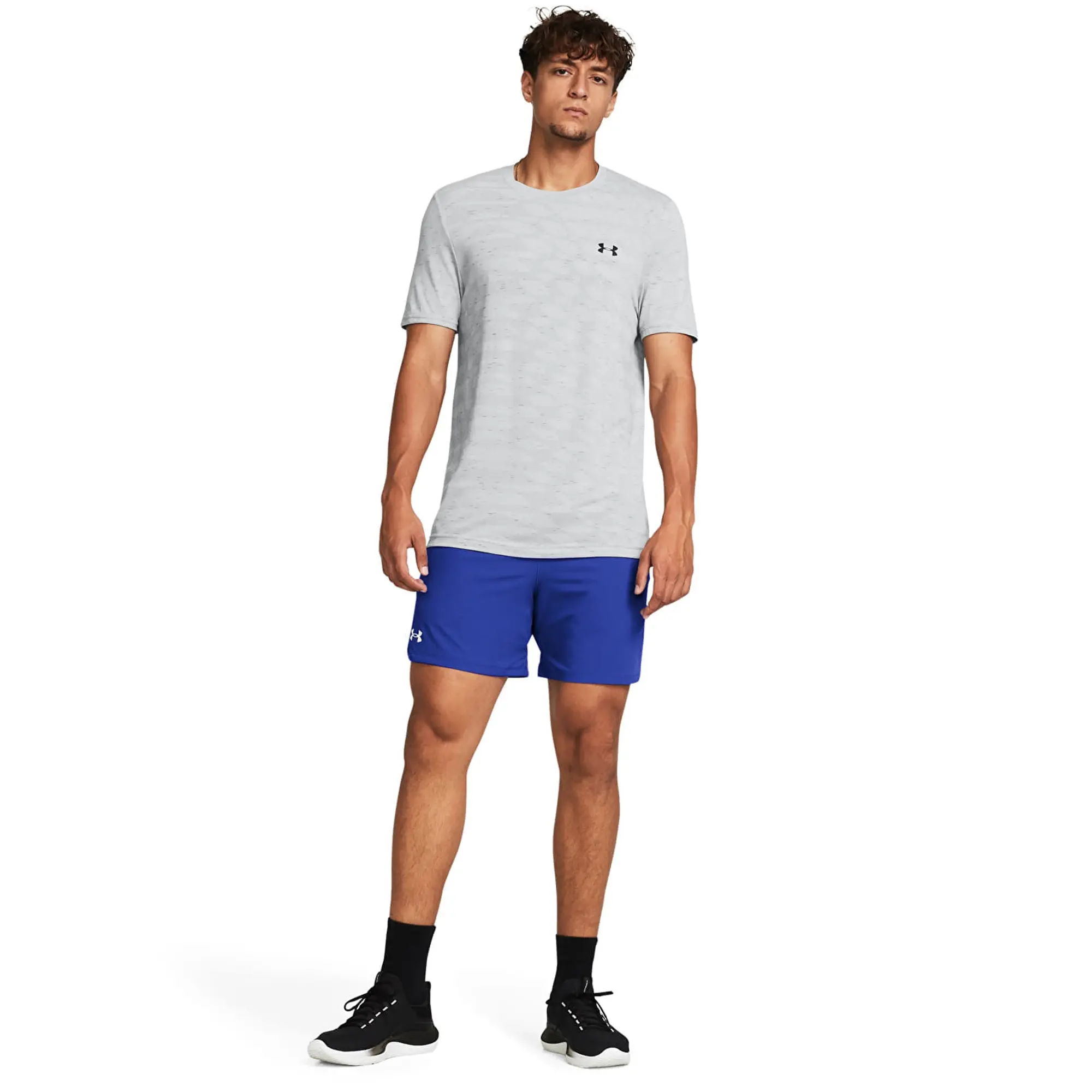 Under Armour Vanish Woven 6In Shorts Blue Xxl