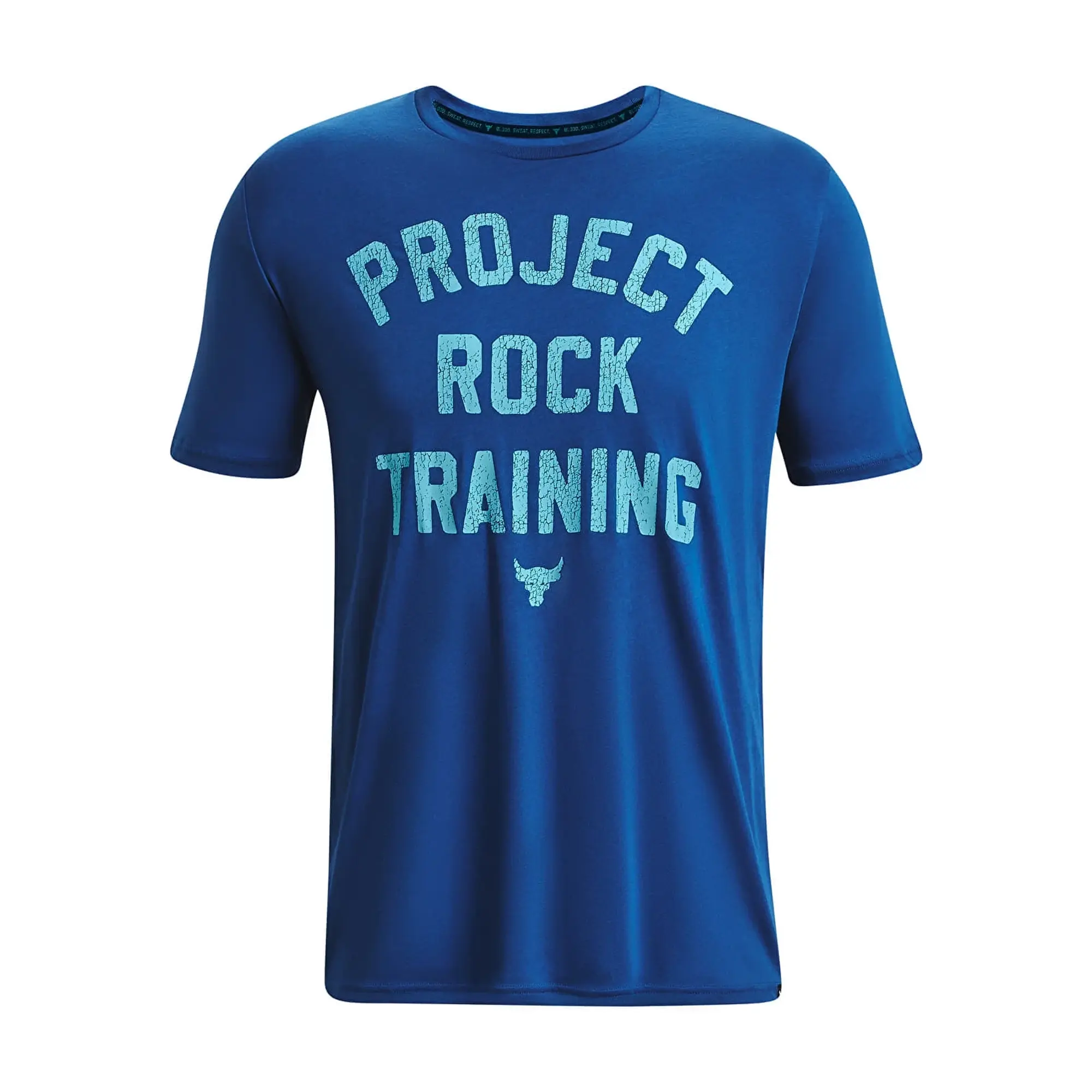 T-Shirt Under Armour Pjt Rock Training Ss Blue L