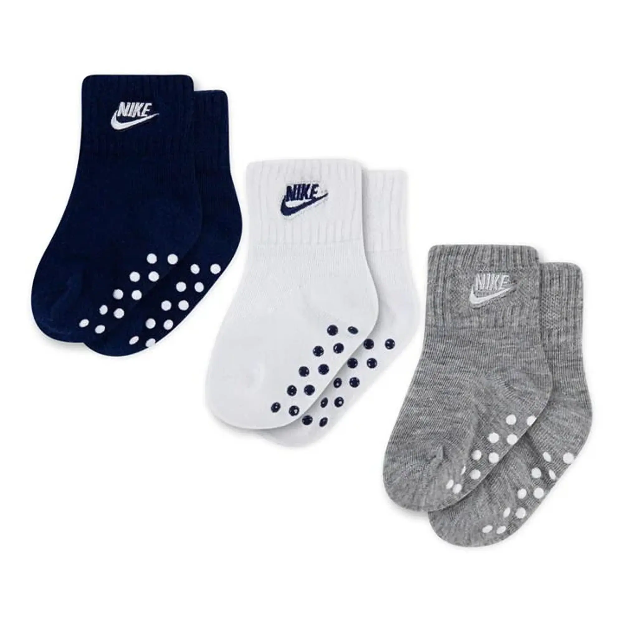 Nike Kids Ankle 3 Pack - Blue