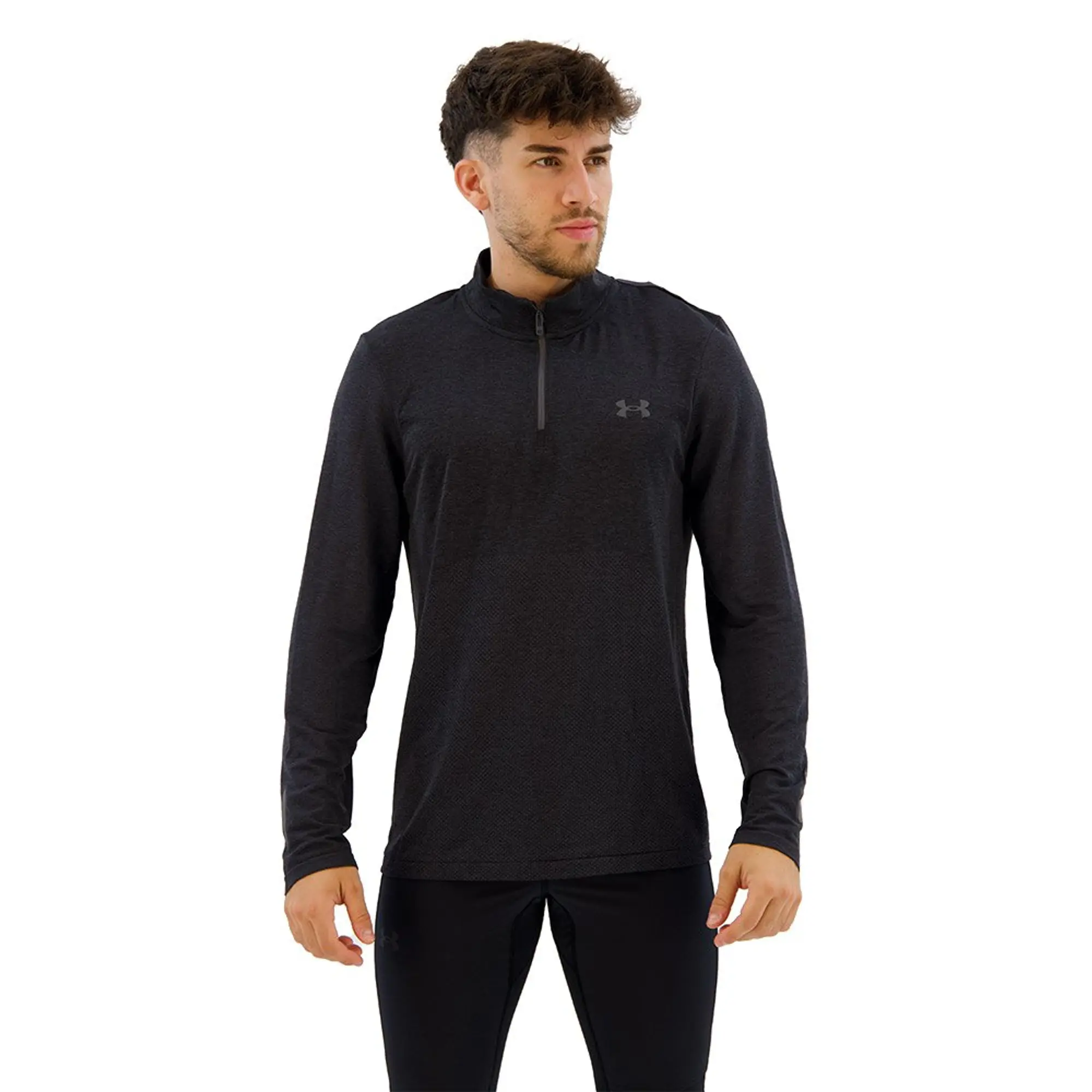Under Armour Stride Seamless Half Zip Long Sleeve T-shirt
