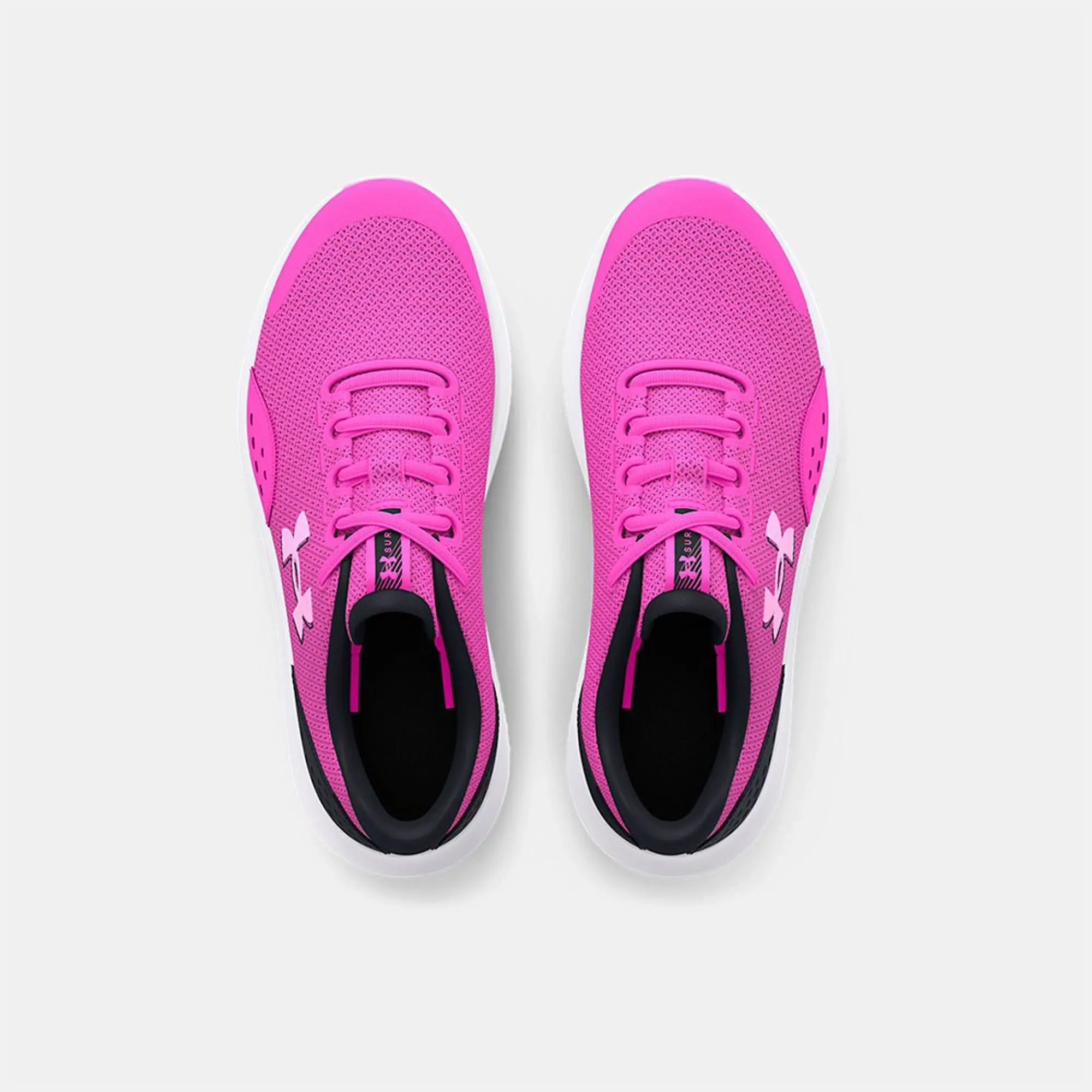 Girls' Grade School  Under Armour  Surge 4 Running Shoes Vivid Magenta / Black / Stellar Pink 6*