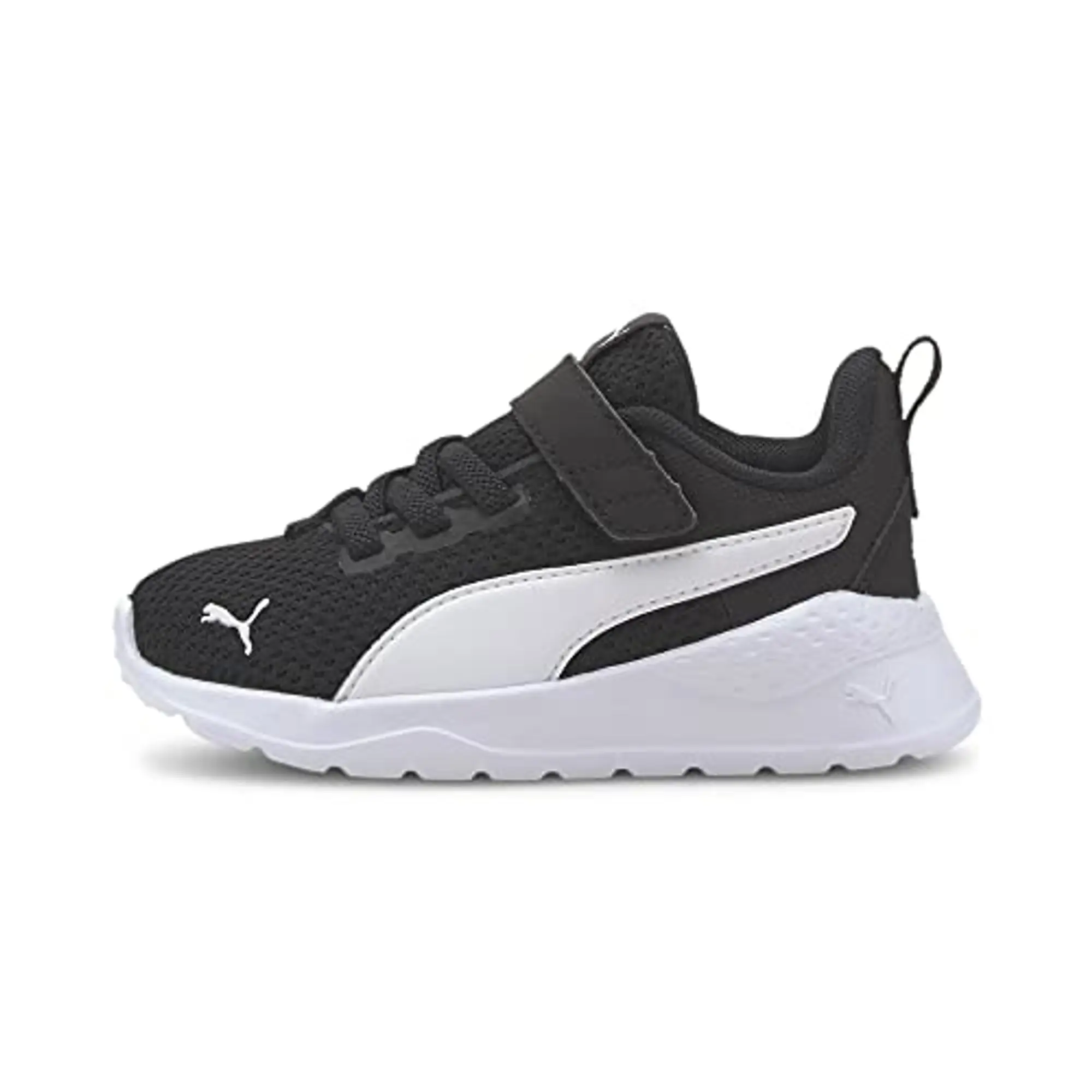 Puma Boys Anzarun Lite Babies Trainers - Black/White