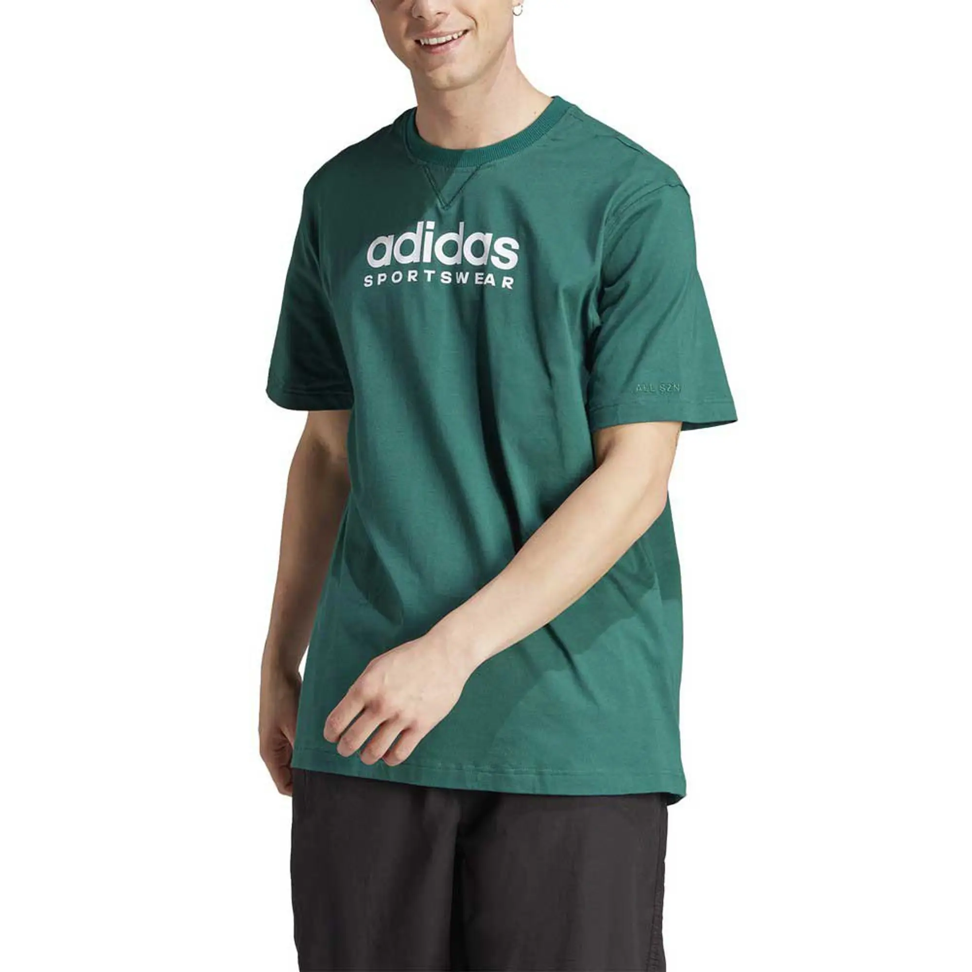 adidas  ALL SZN G T  men's T shirt in Green