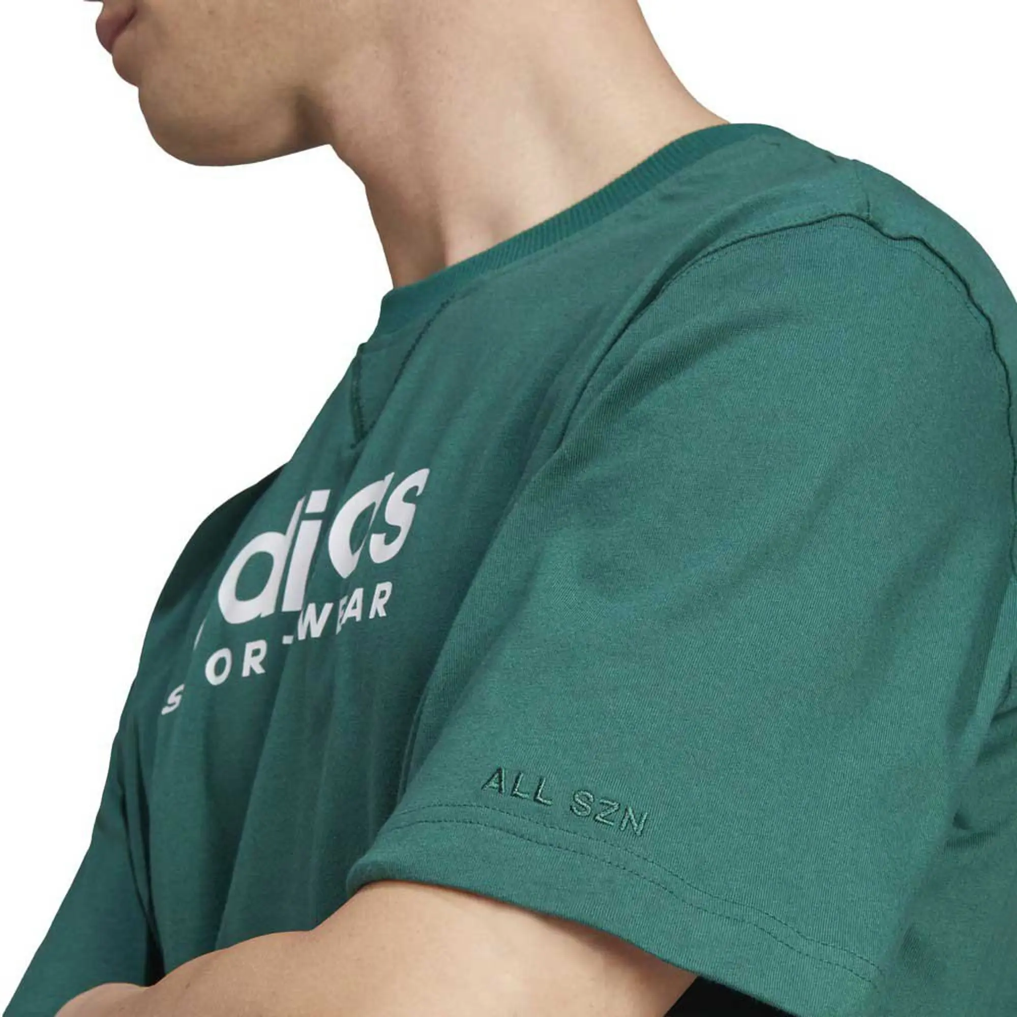 adidas  ALL SZN G T  men's T shirt in Green