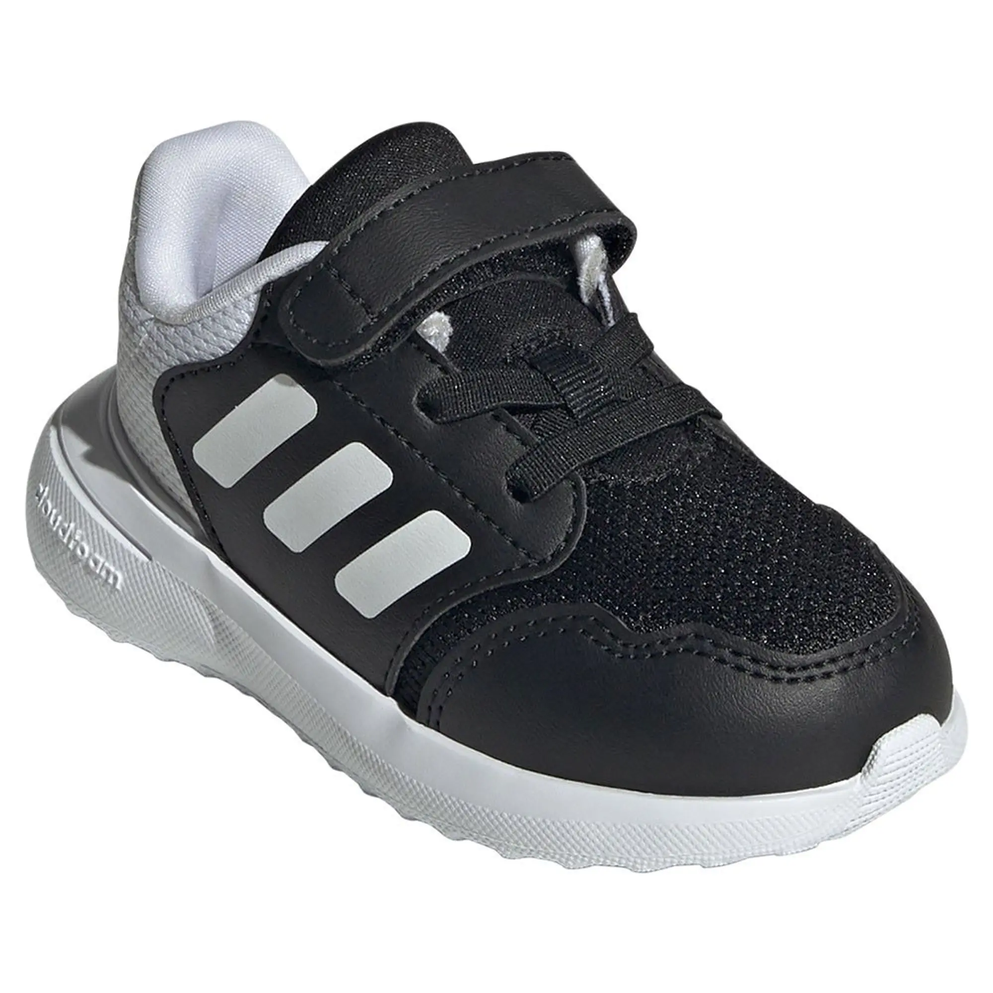 adidas black & white tensaur run 3.0 Toddler trainers