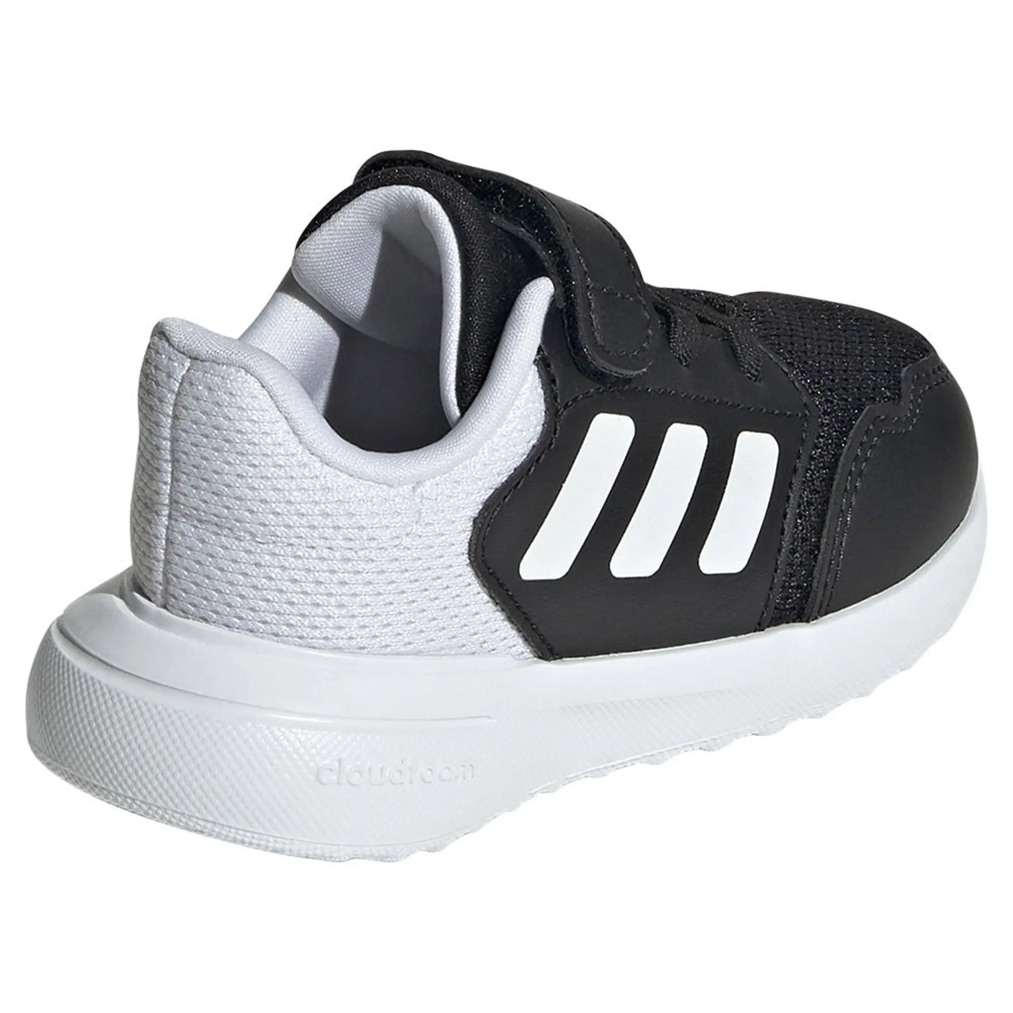 adidas black & white tensaur run 3.0 Toddler trainers