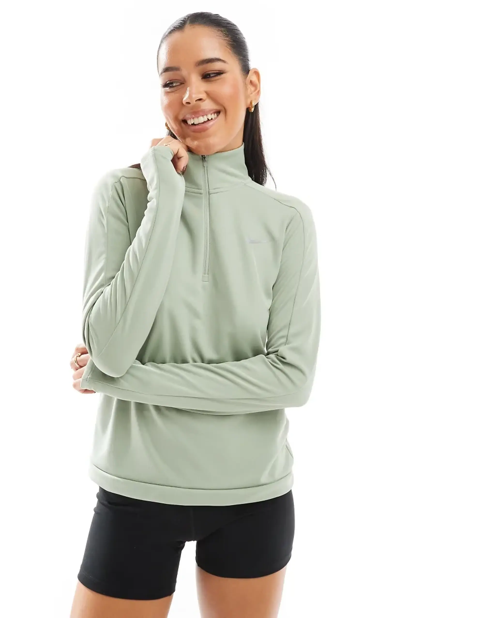 Nike Pacer 1/4 Zip Top - Jade Horizon - Womens