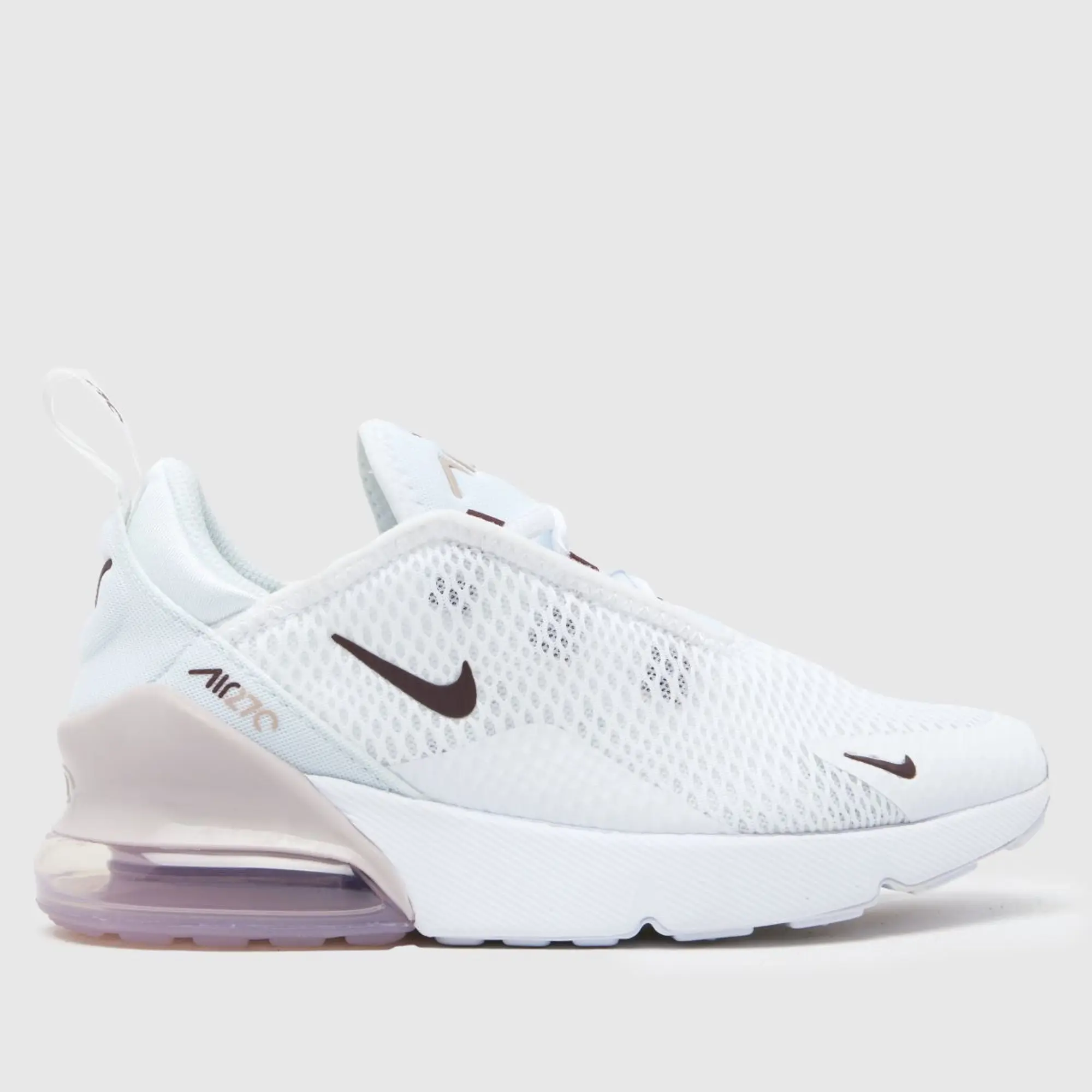 Nike Infant Air Max 270 Trainer - White - Size 10 - White