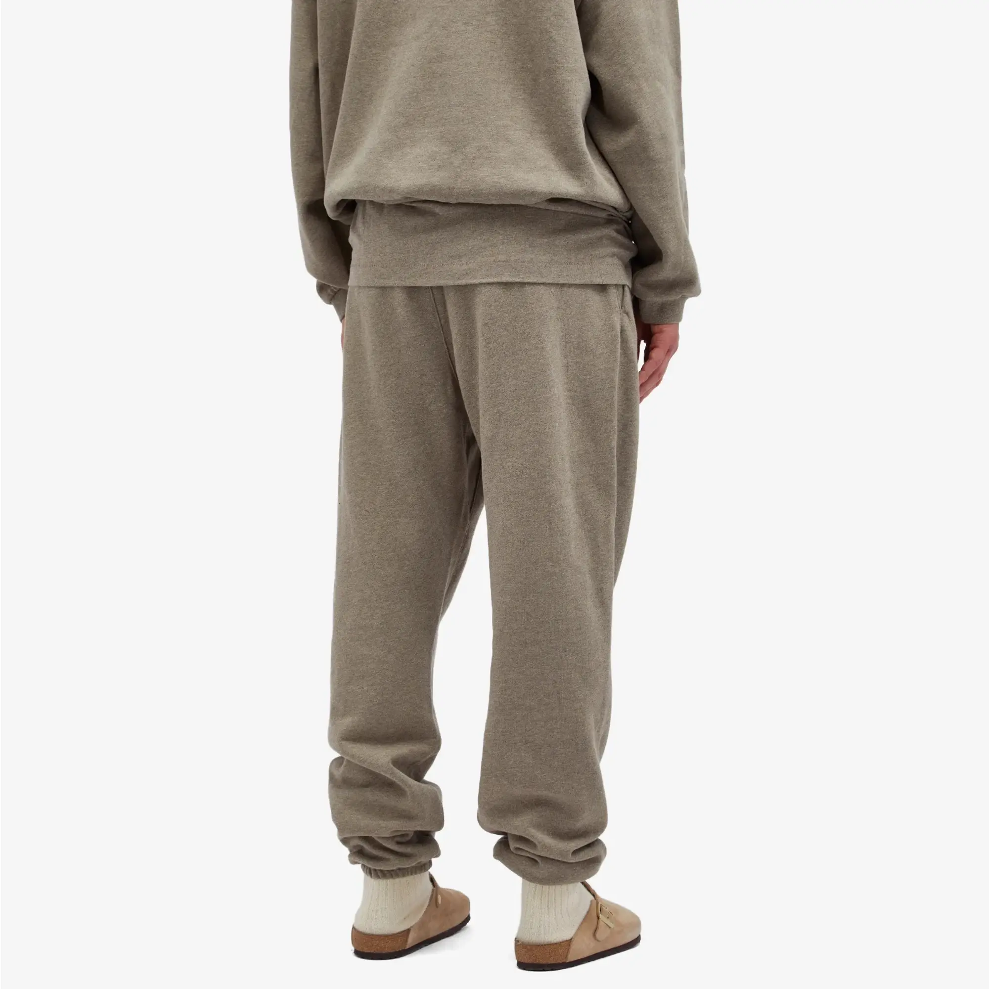 Asics Fear of God ESSENTIALS Men's Core Logo Fleece Essential Sweat Pant Heather Grey