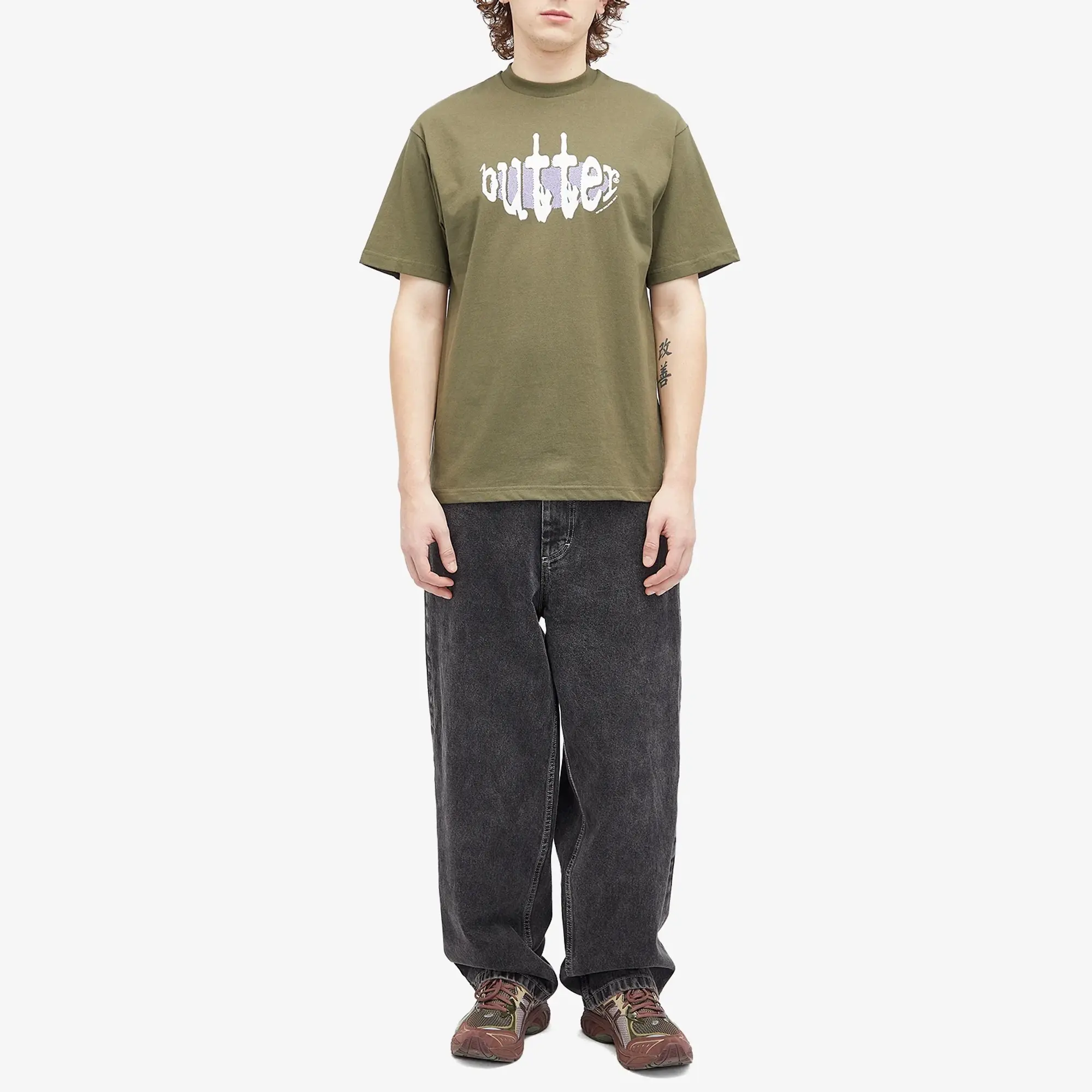 Butter Goods Men's Frenzy T-Shirt Army