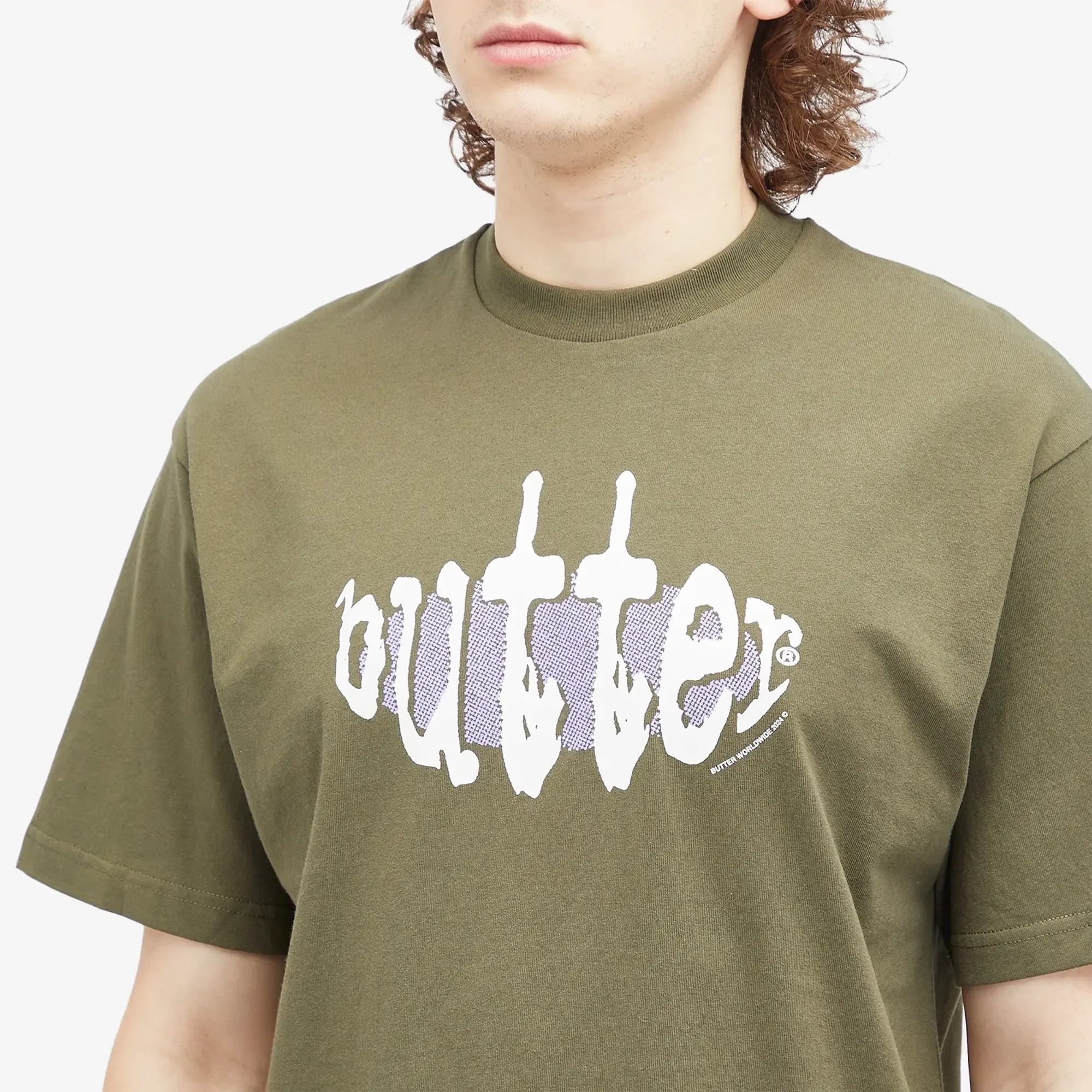 Butter Goods Men's Frenzy T-Shirt Army